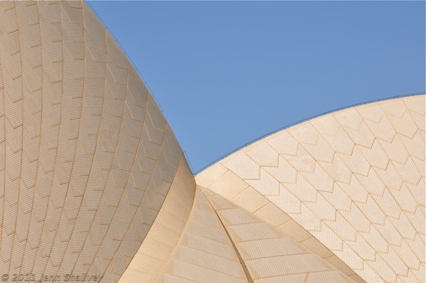 Ferrying past Opera House