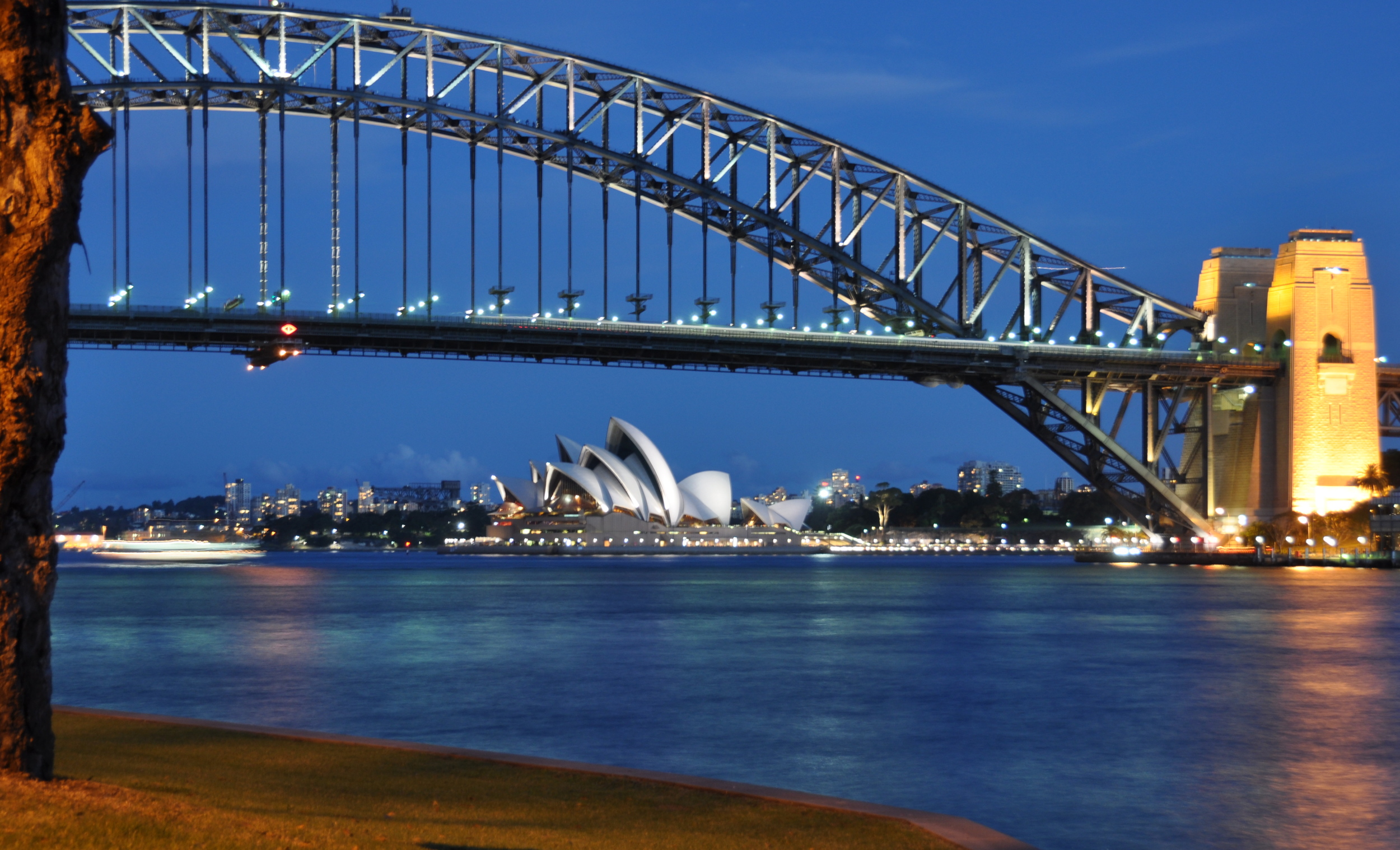 Playing at night in Sydney
