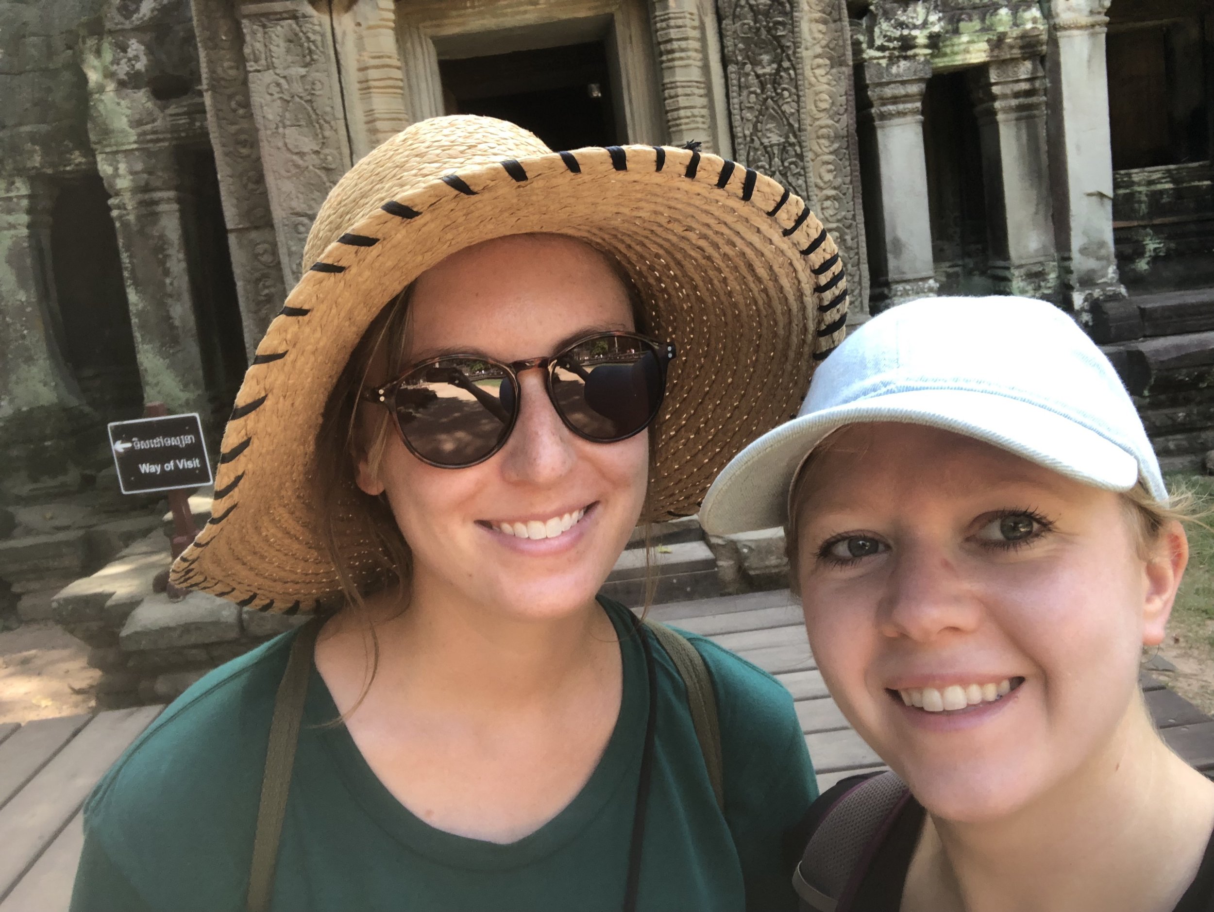 My friend Helen and I a few days before the incident
