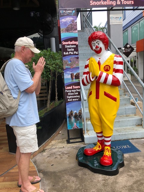 Roy makes friends everywhere he goes.