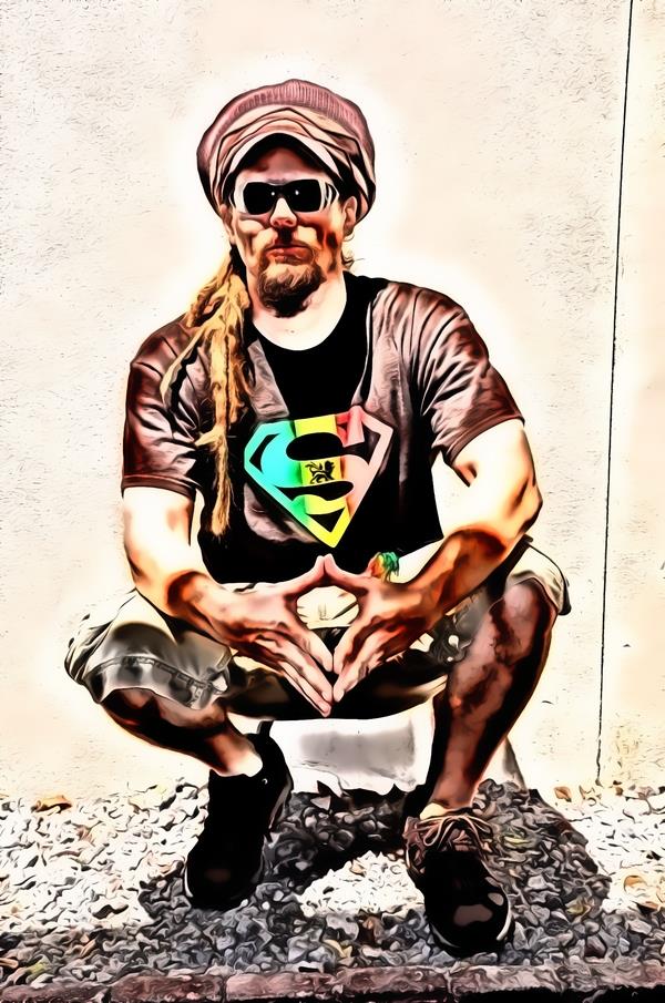 Super Reggae Man at Wild Wing Cafe, Mt. Pleasant