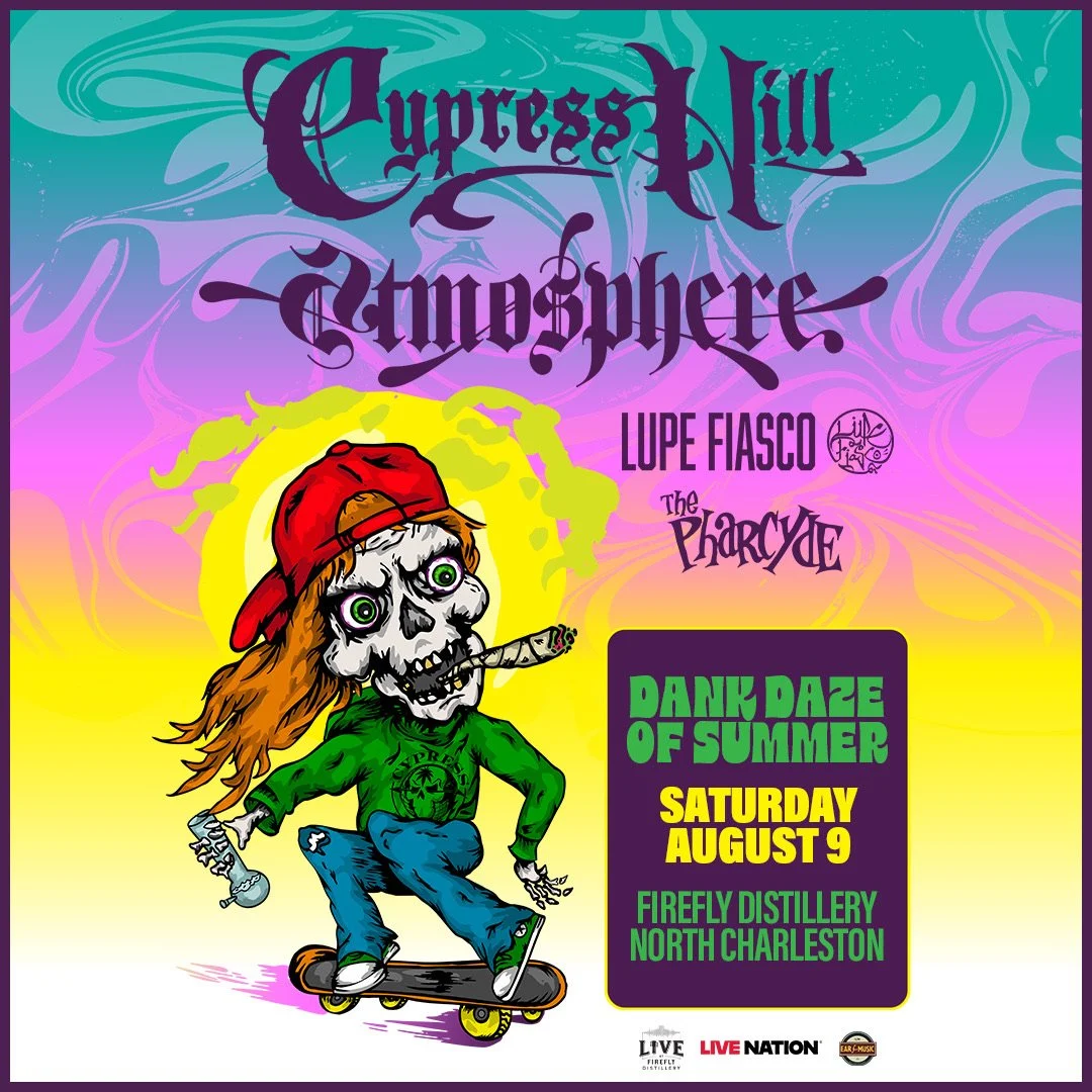 Cypress Hill + Atmosphere | August 9, 2025 | Firefly Distillery
