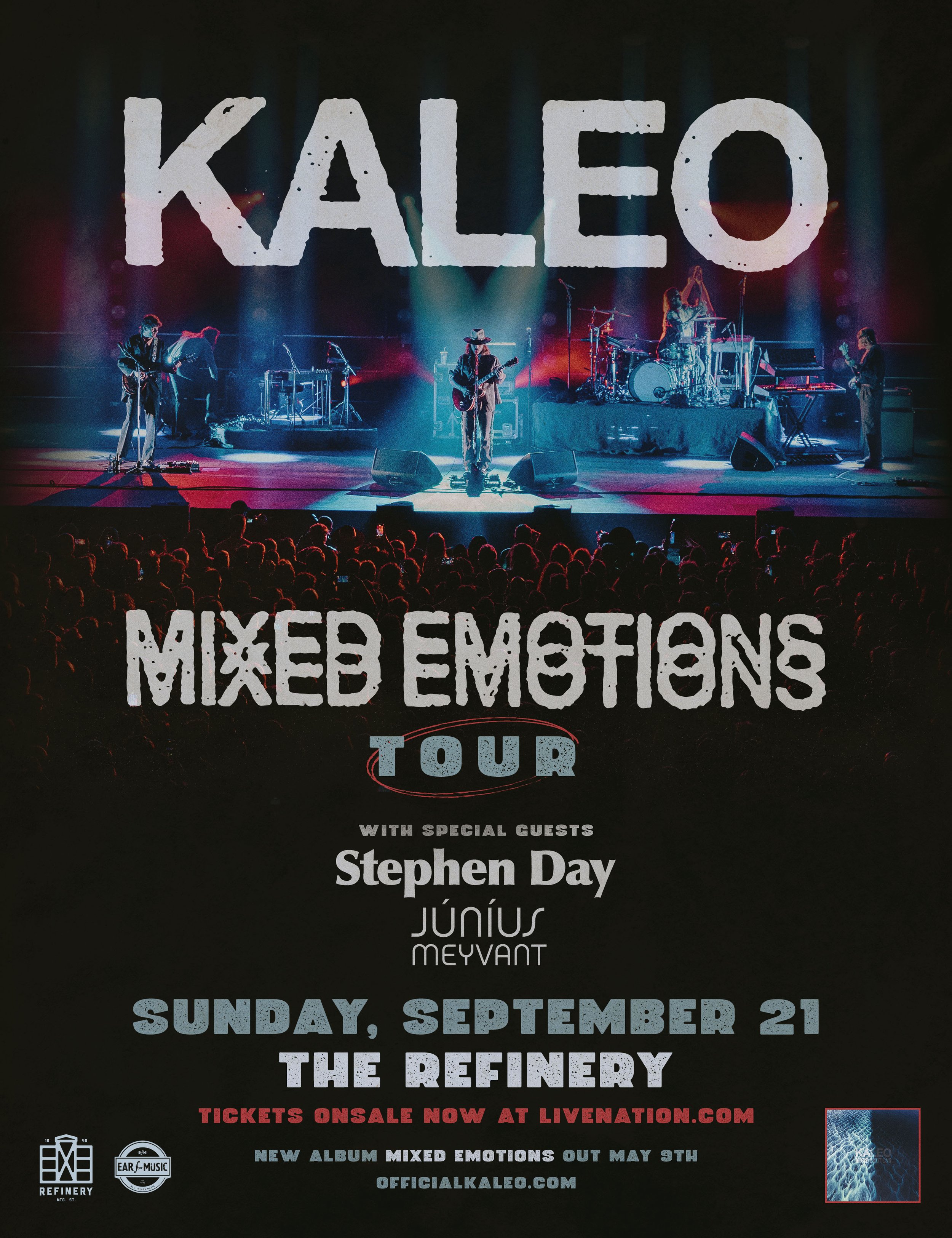 Just Announced | KALEO | September 21st, 2025 | The Refinery