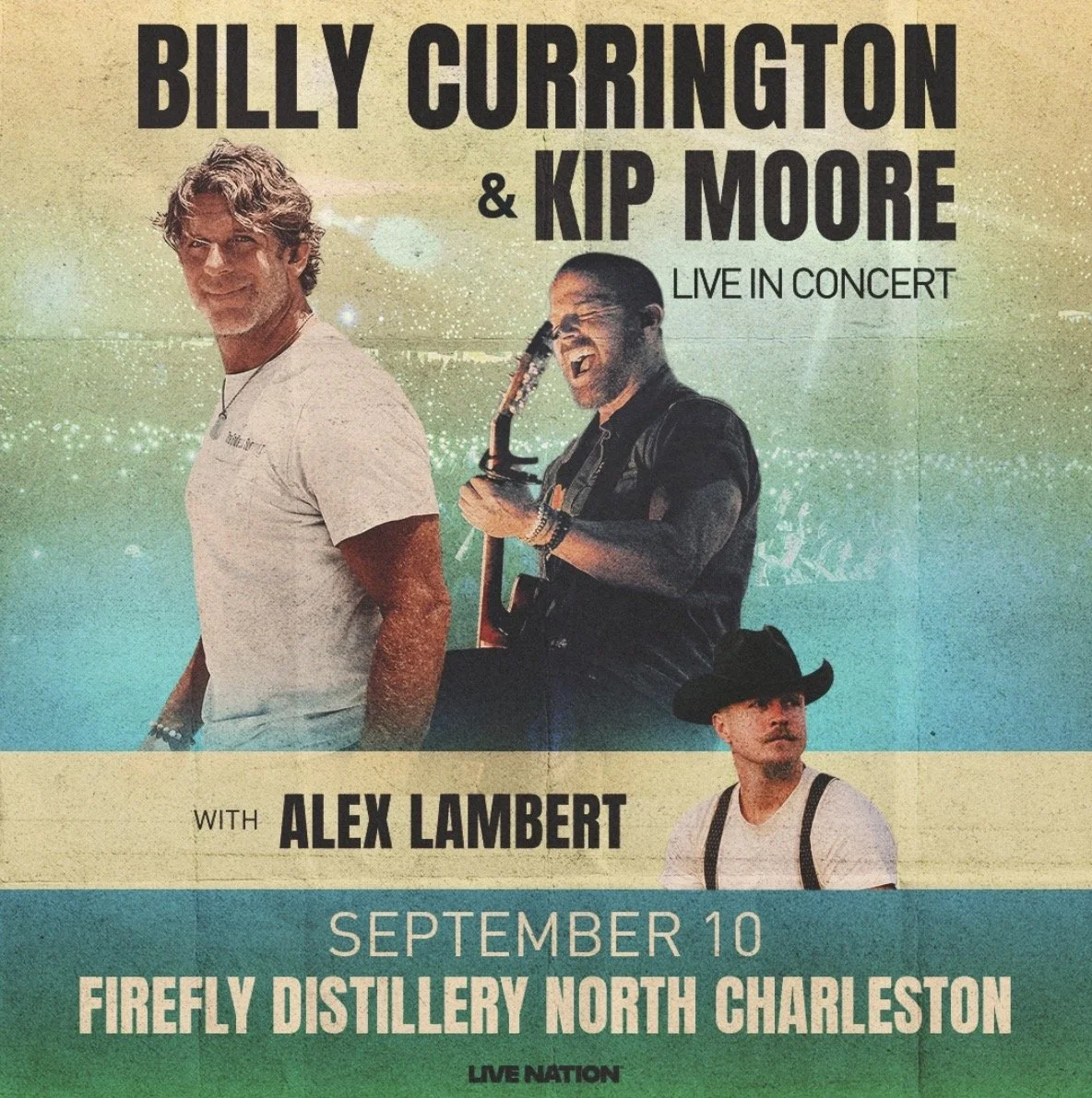 Billy Currington &amp; Kip Moore @ Firefly Distillery