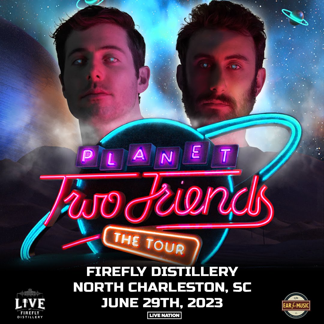 Two Friends have set their coordinates for Firefly Distillery on June