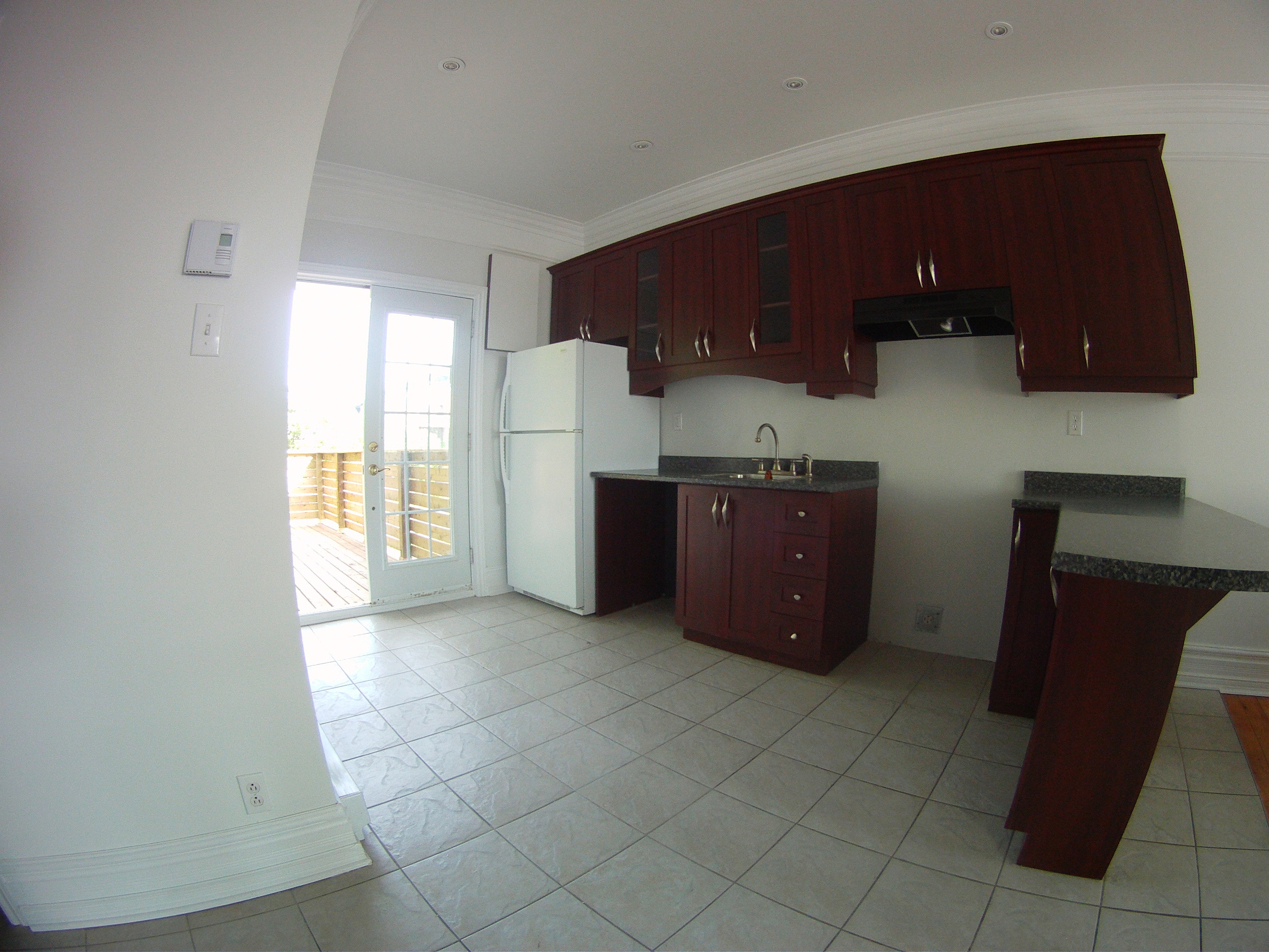 Open concept kitchen