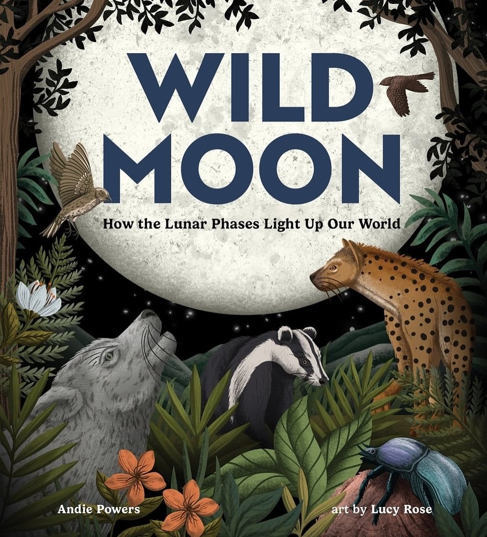 COVER REVEAL! I have something so special to share with you! Our cover is out and WILD MOON is now available for PREORDER at the LINK IN MY BIO. I am so proud of @gibbssmithbooks, illustrator @lucyrosec and (duh) me for this beautiful book. Please sh
