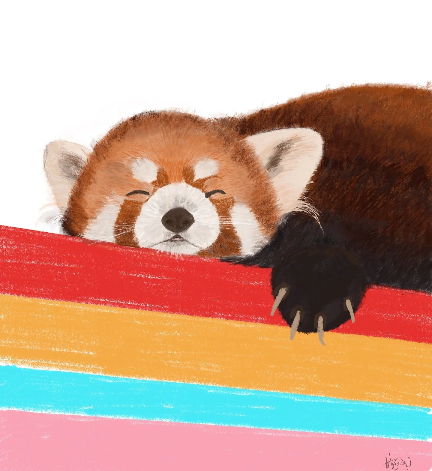 Lazy Sunday. #illustration