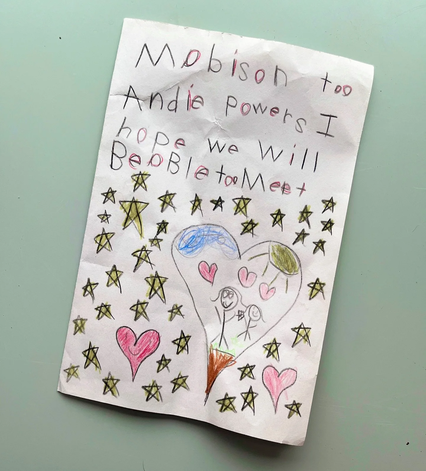 I love being a writer for kids. #fanmail