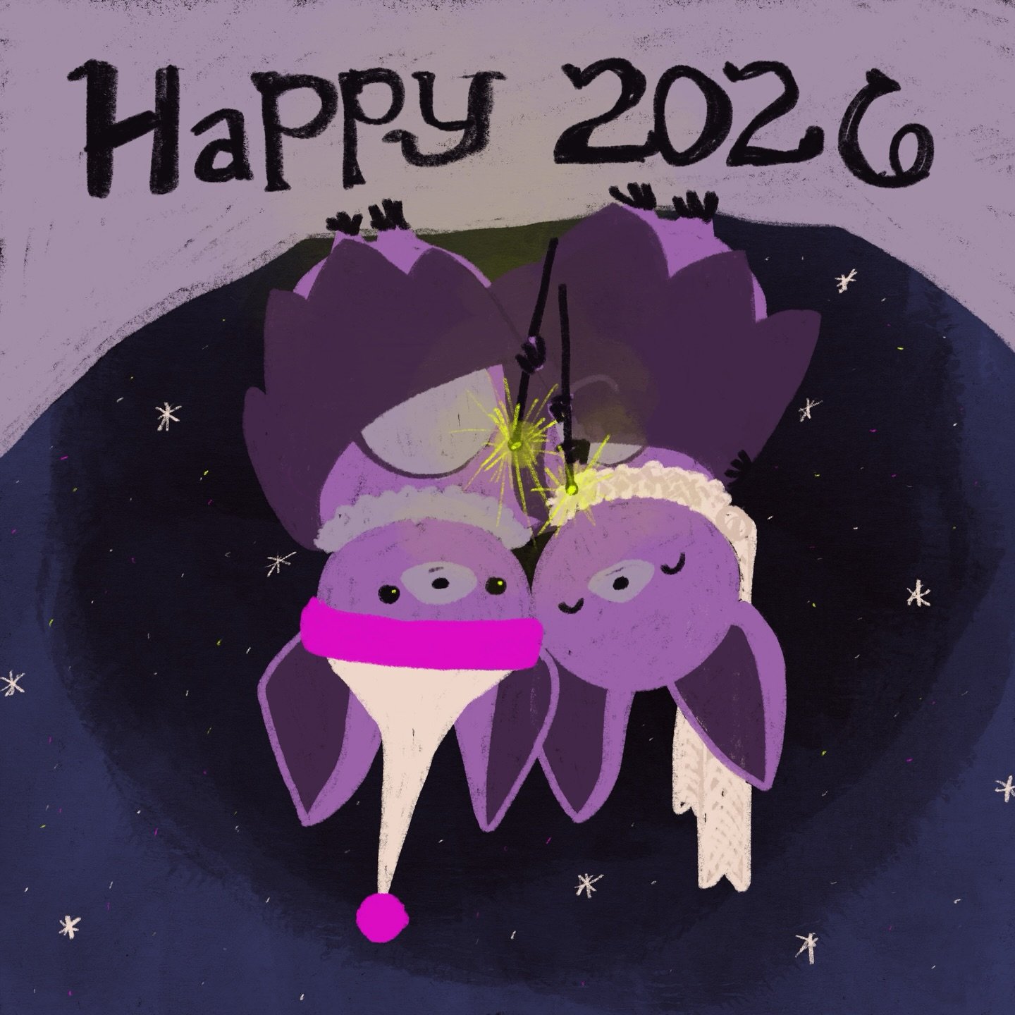It&rsquo;s my last post of 2025! For those of you who enjoy my Year in Review surveys, the link is in my bio for a short time! Enjoy. 🖤 and have a magical 2026. Like these lil bats.