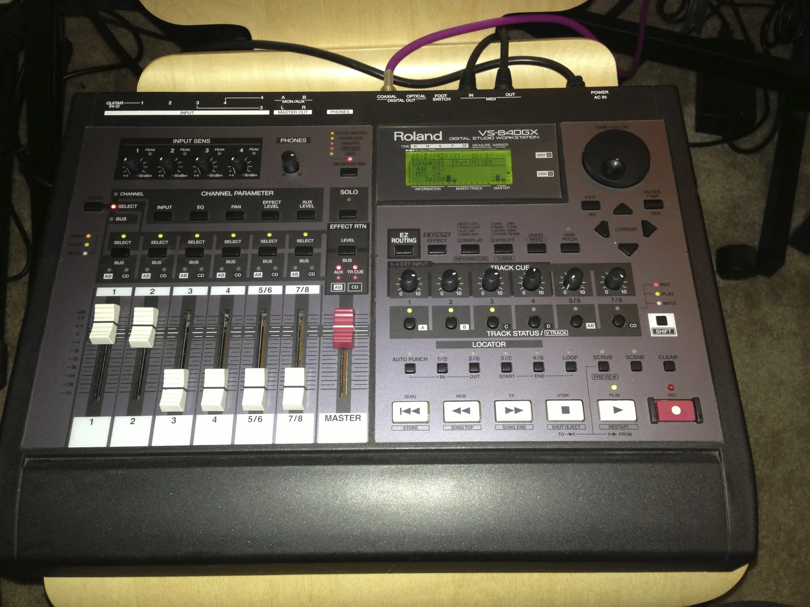 The VS-840GX from eBay...aka my "Time Machine". 