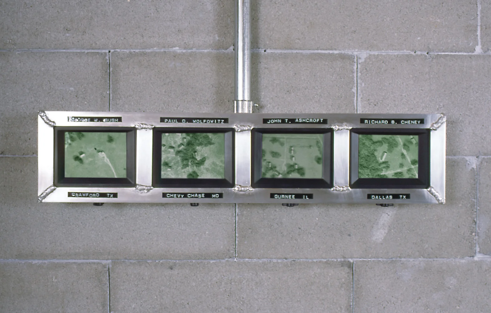 Installation Detail, Jack the Pelican Presents, 2003