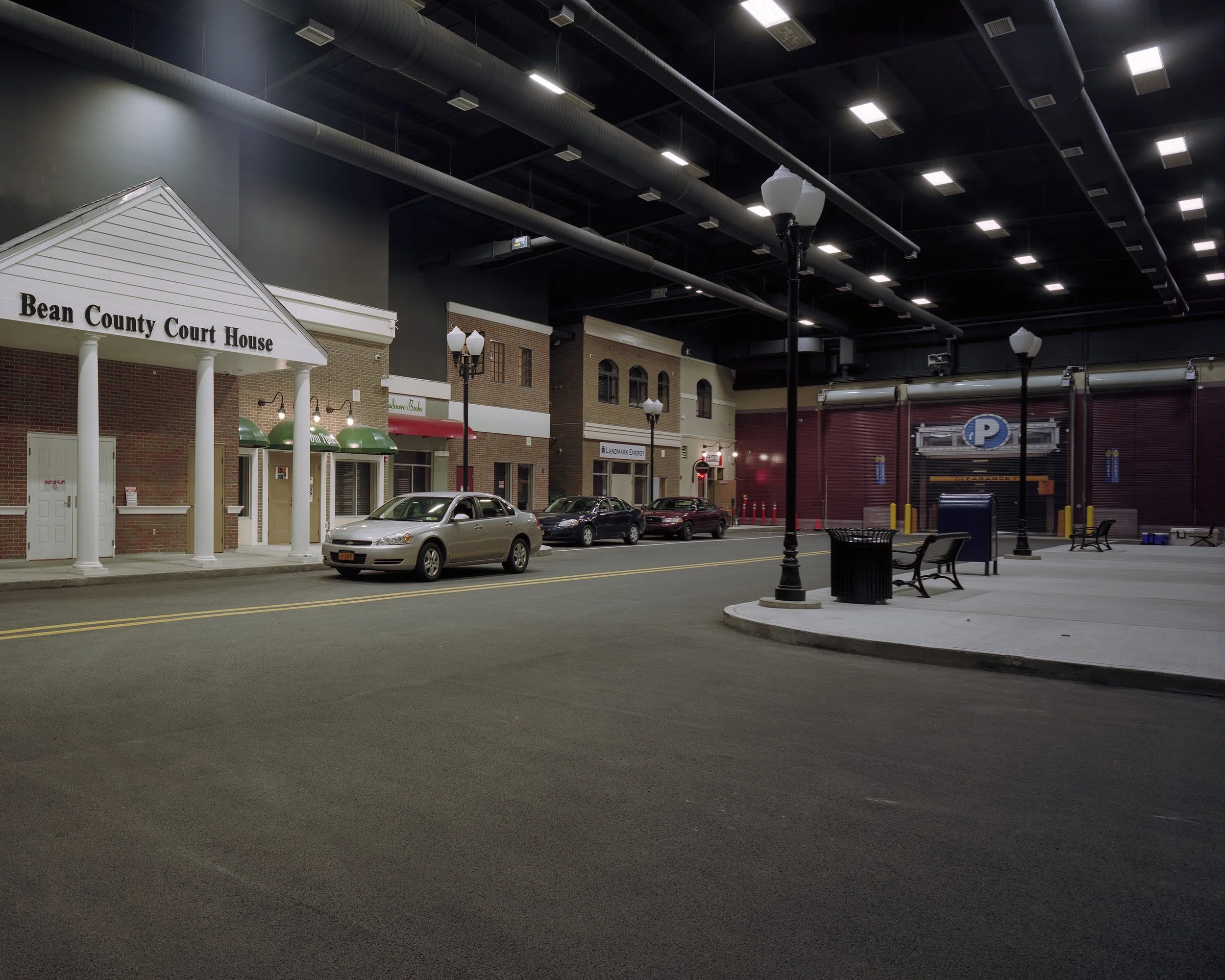 Bean County Court House, Cityscape Simulator, SPTC, Oriskany, NY, 2019.