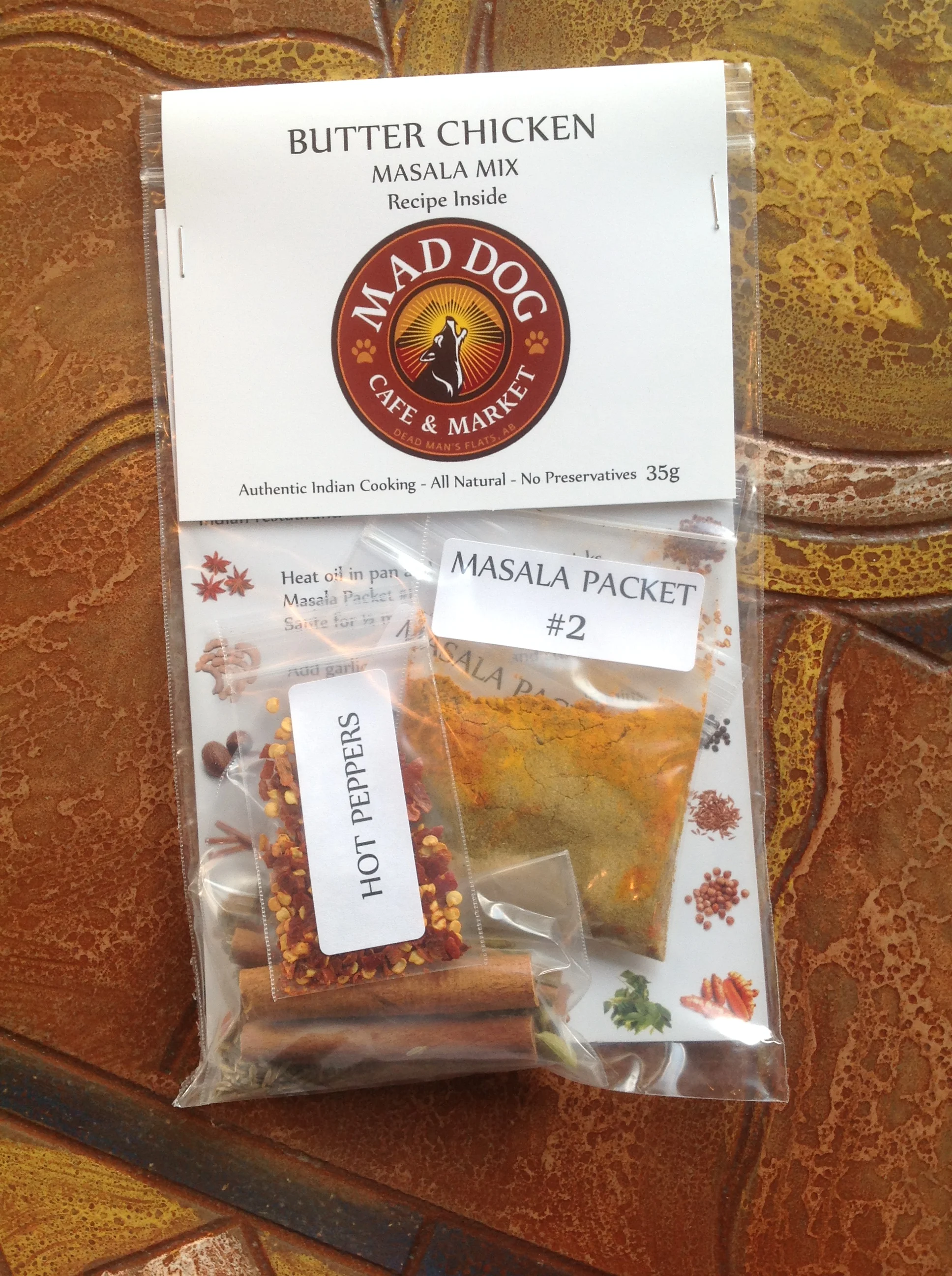Our most popular kit. BUTTER CHICKEN! YUM!