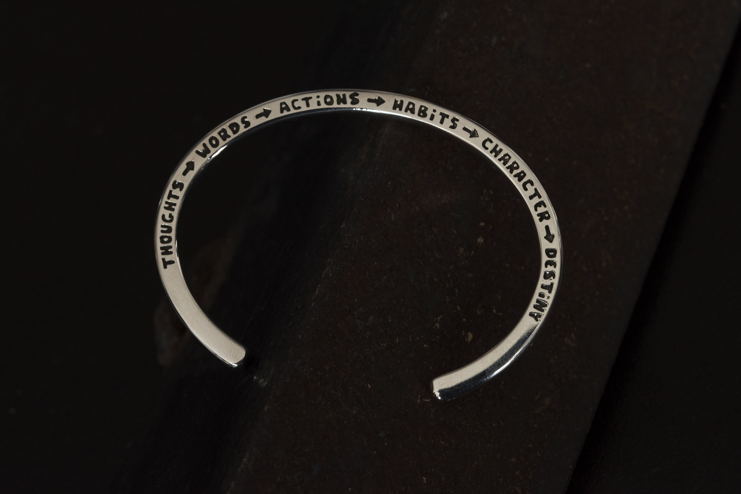 gandhi quote cuff