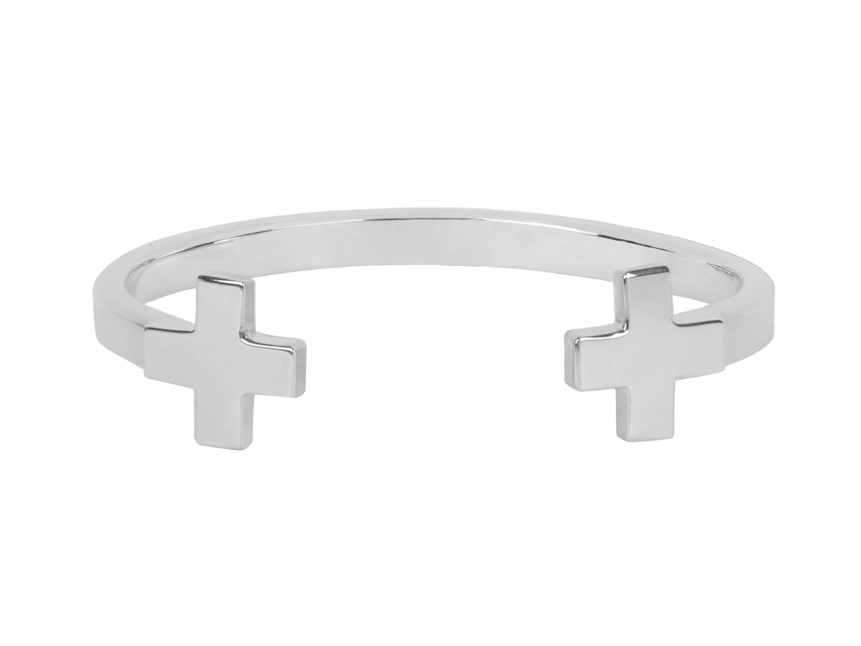 double plus cuff symbolism positive energy psychology the secret law of attraction bracelet sterling silver mens unisex jewelry lucasplus