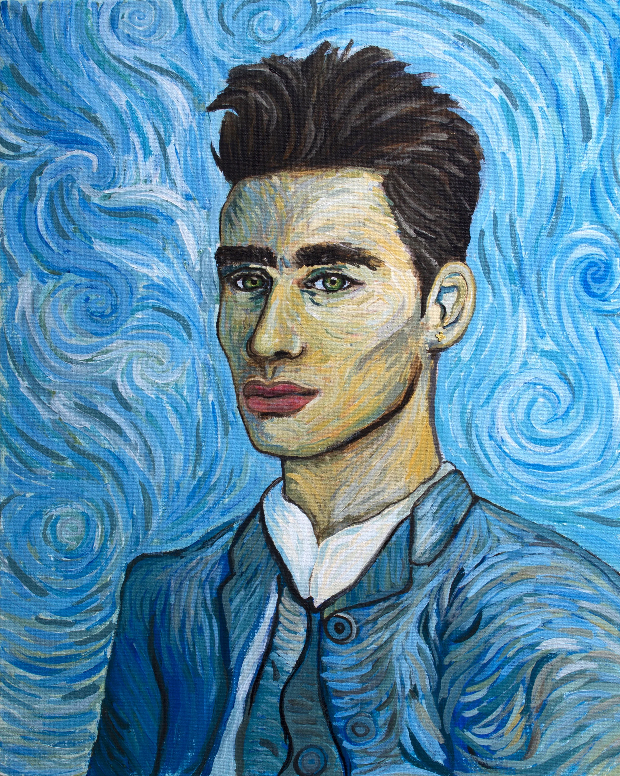 Self Portrait, Van Gogh Style