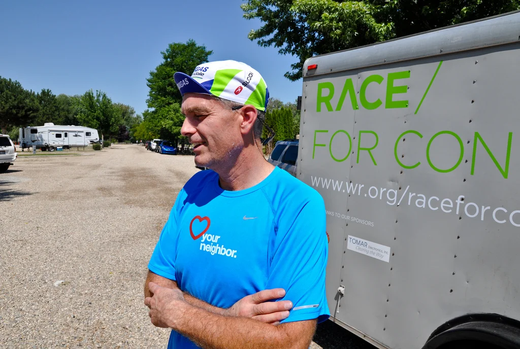 Jeff Shatto - Race For Peace Cross Country Bike Race