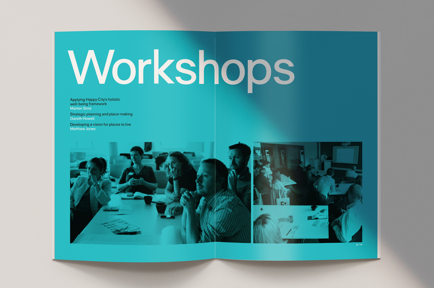 Event publication spreads