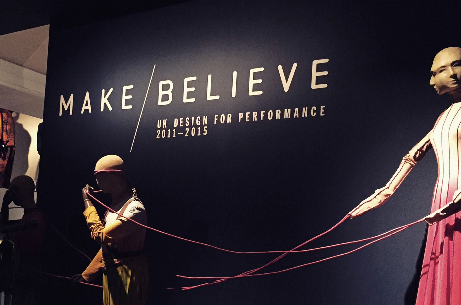 Exhibition entrance at the V&A museum