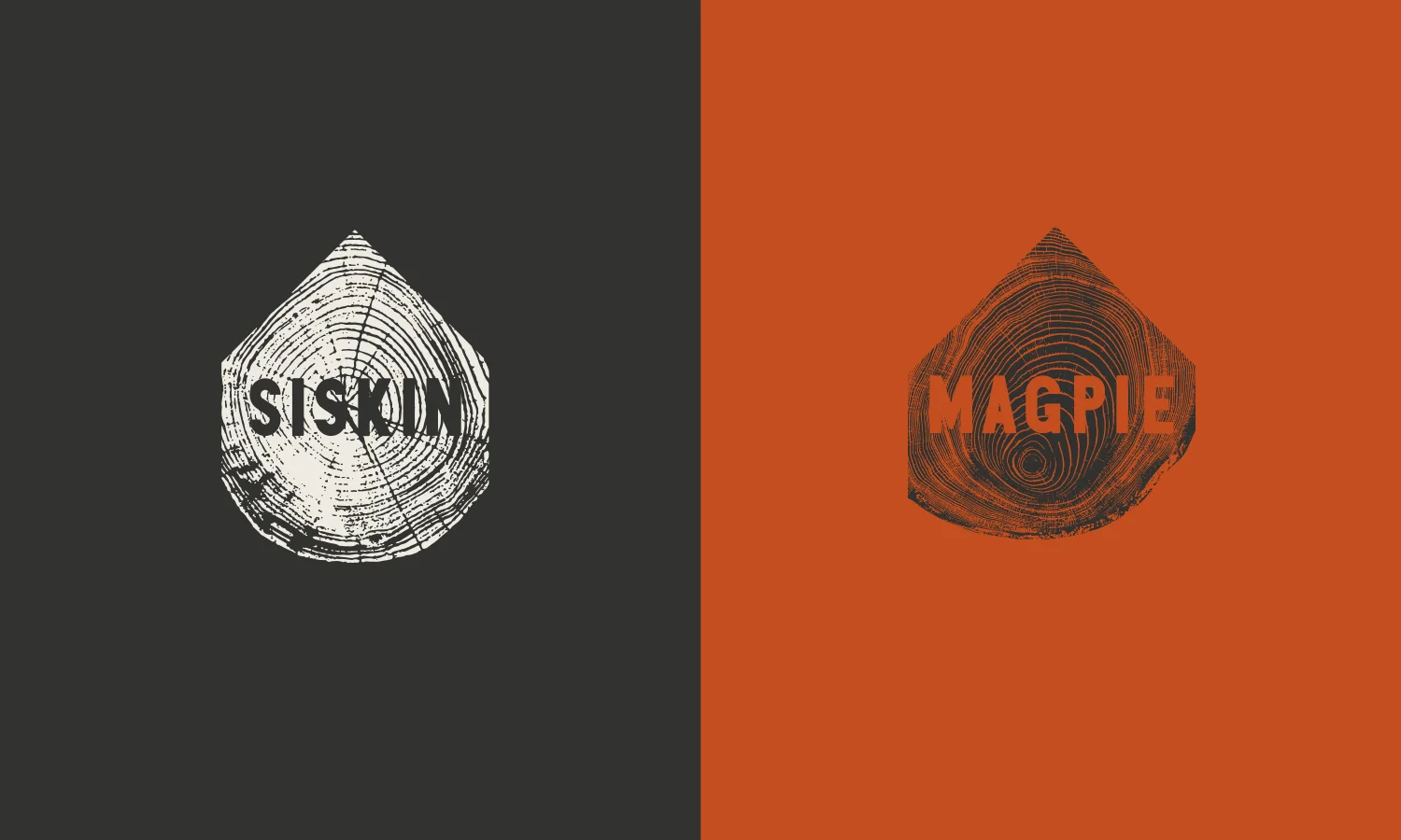 Cottage names picked out in woodblock style