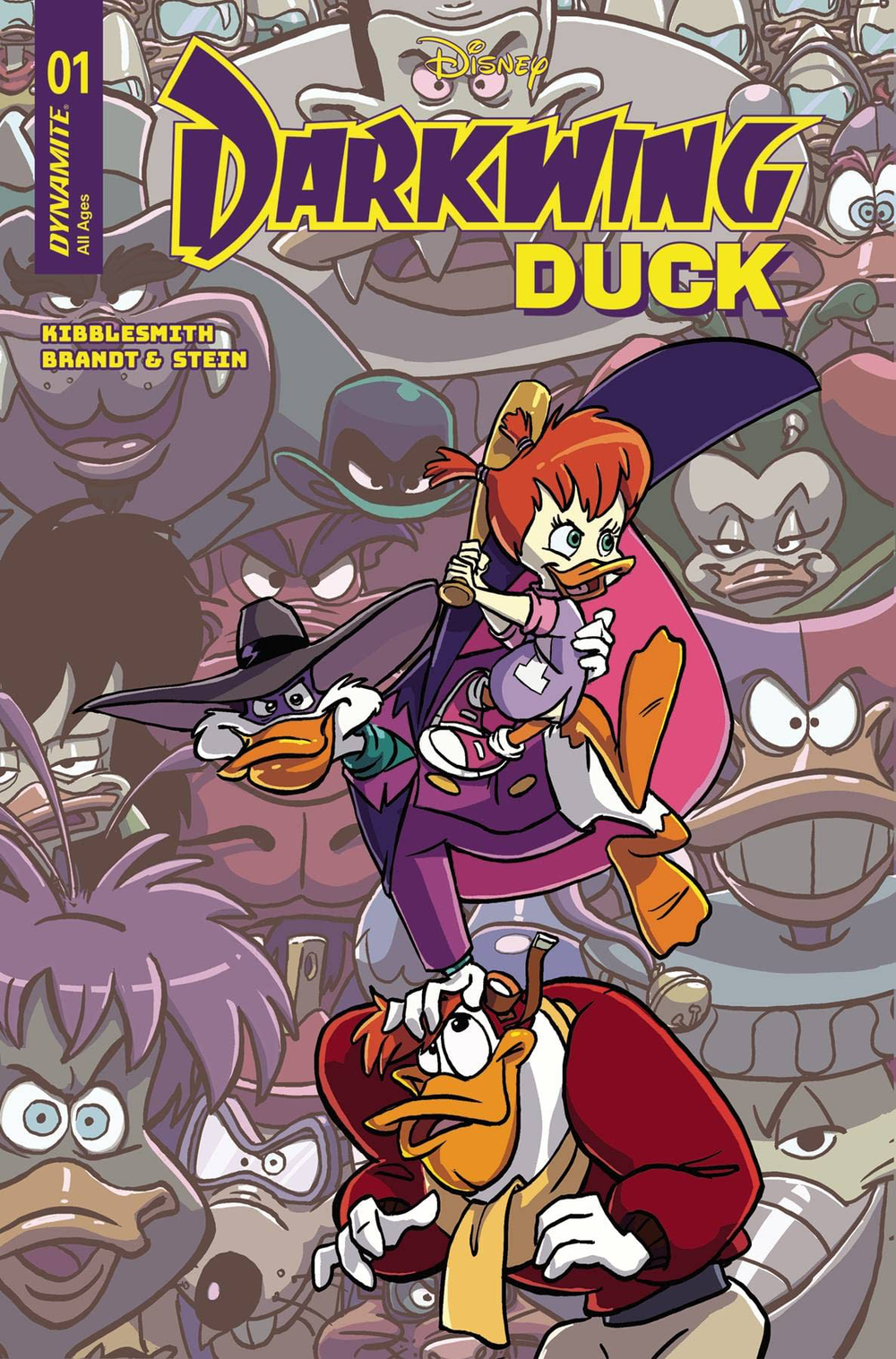 Darkwing Duck #1 Cover A by Tad Stones