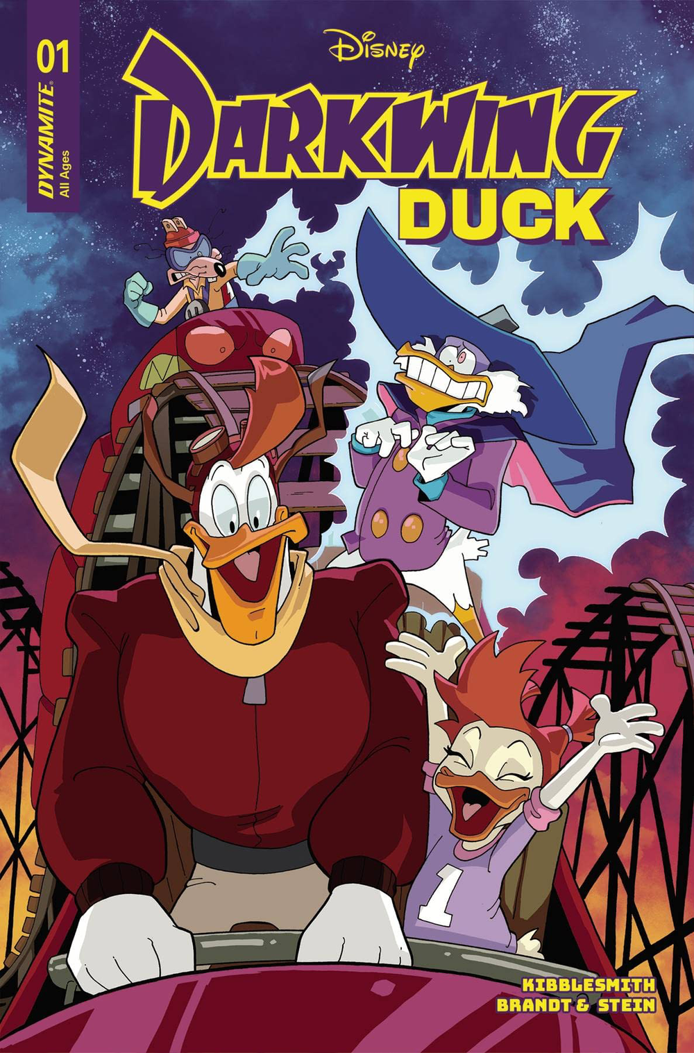 Darkwing Duck #1 Cover B by Brandt &amp; Stein