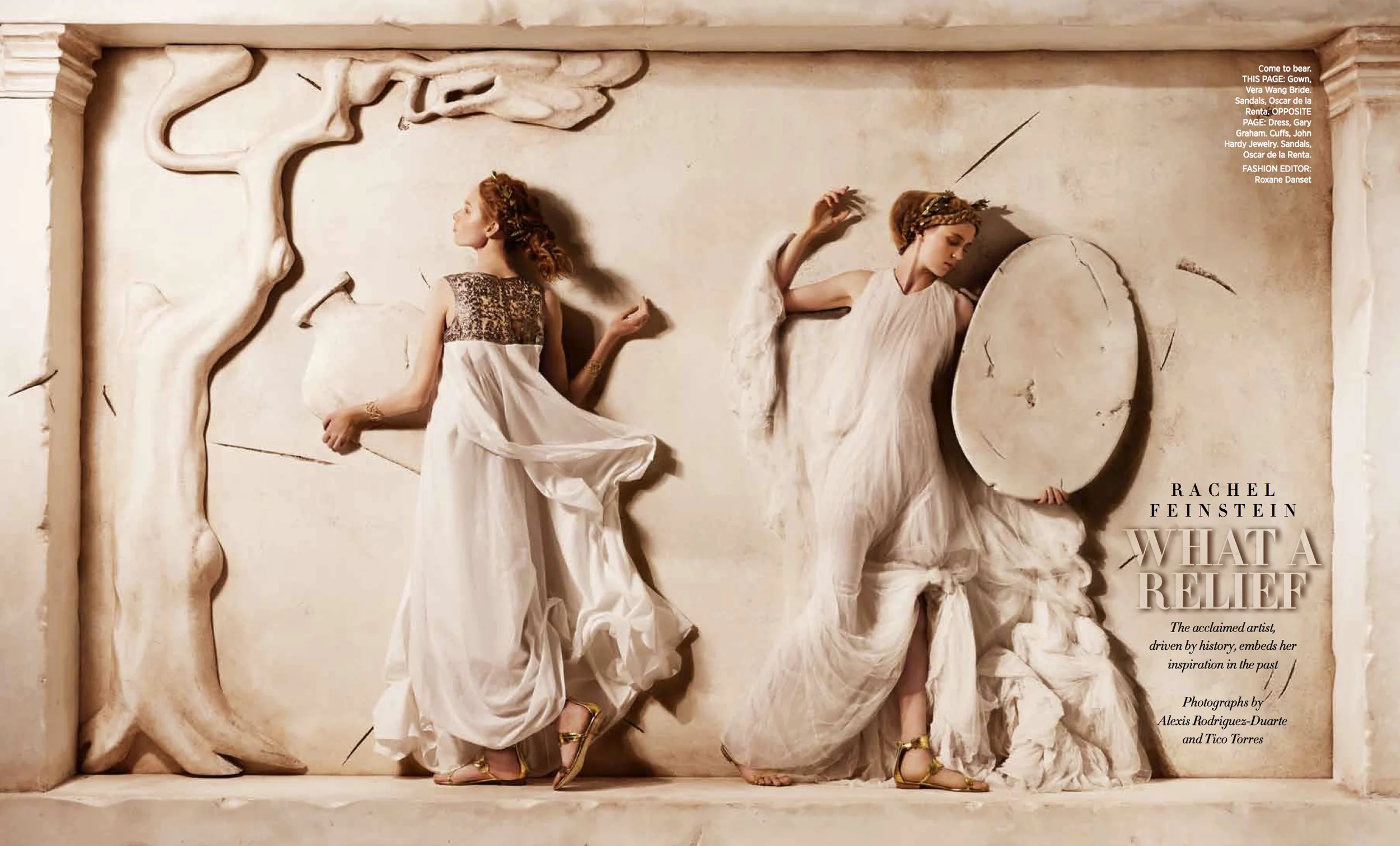 As seen in Harper's Bazaar