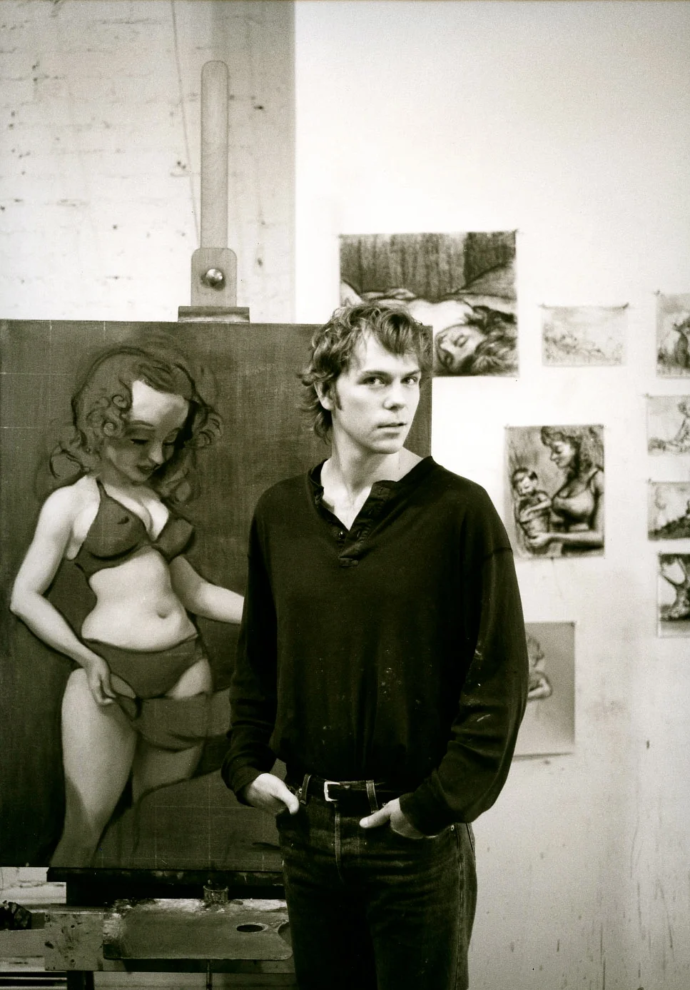 John Currin for the New Yorker