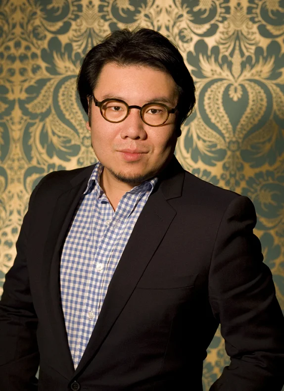 Kevin Kwan's author's portrait for Crazy Rich Asians.