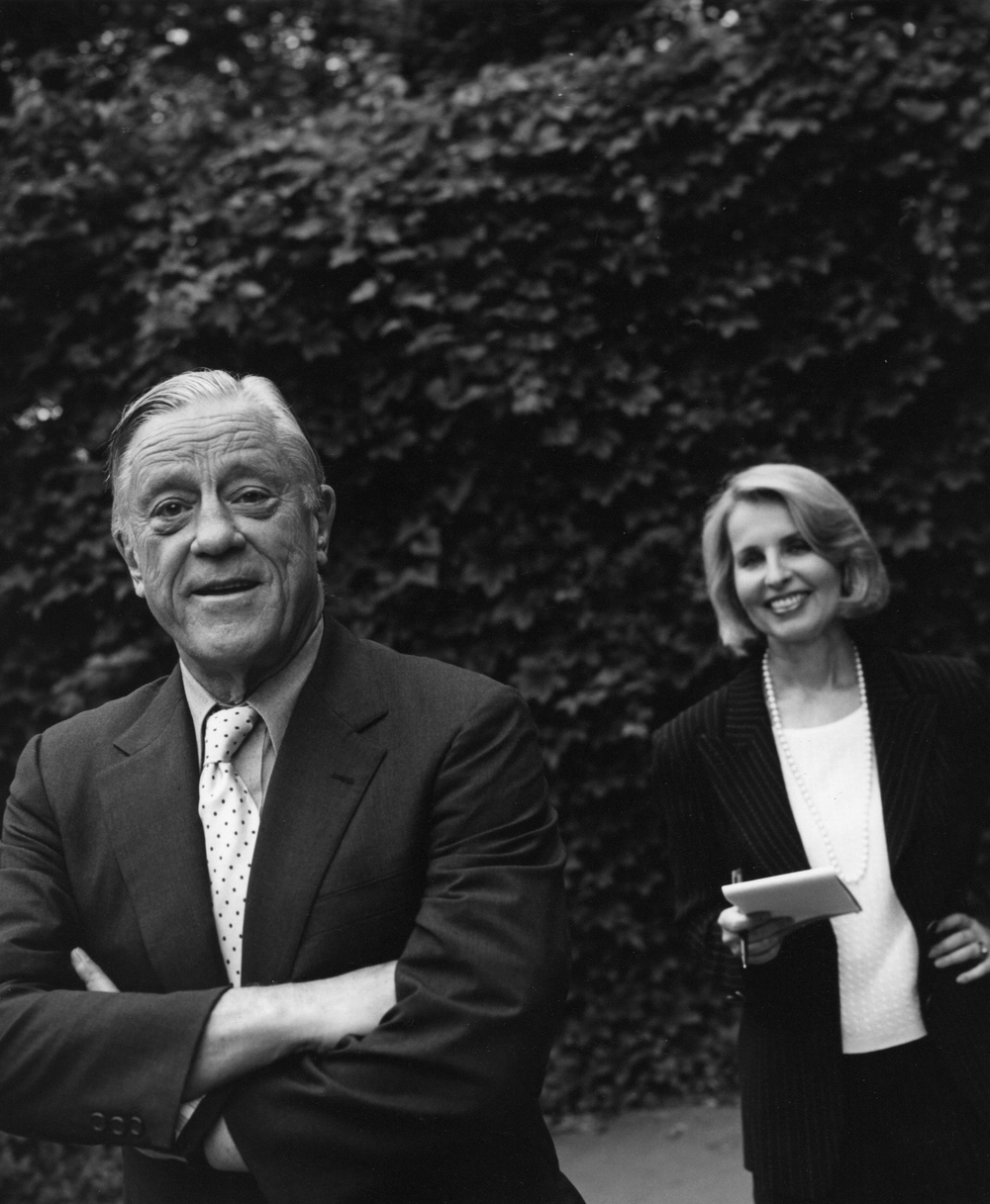 Ben Bradlee and Sally Quinn for Town & Country