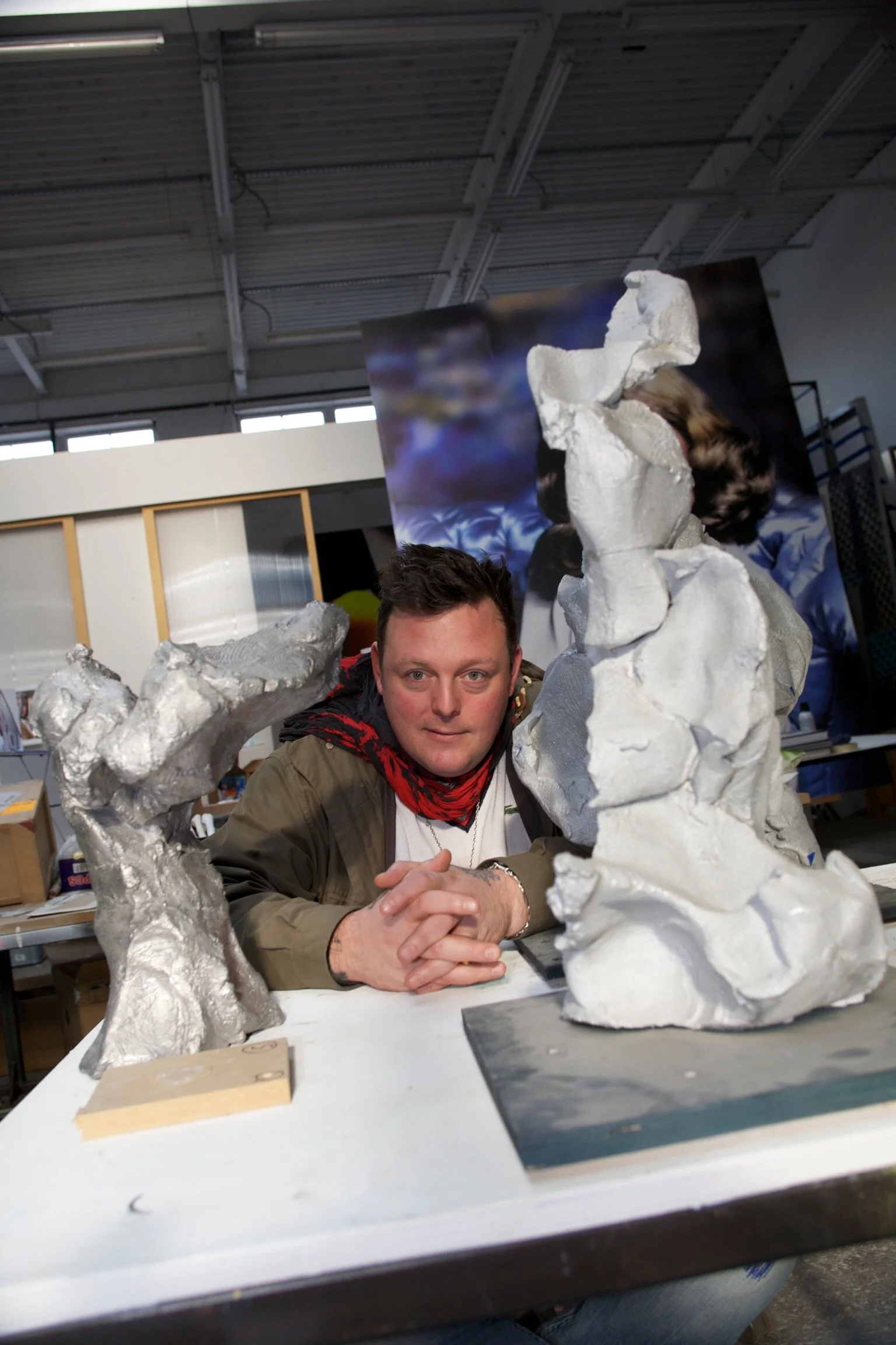 Urs Fischer for Harper's Bazaar Art China Magazine 