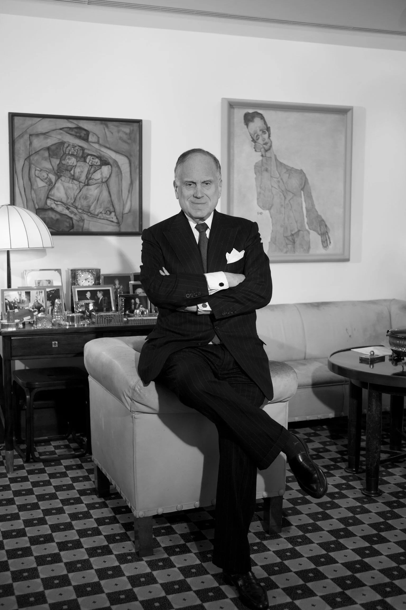 Ronald Lauder for Harper's Bazaar Art China