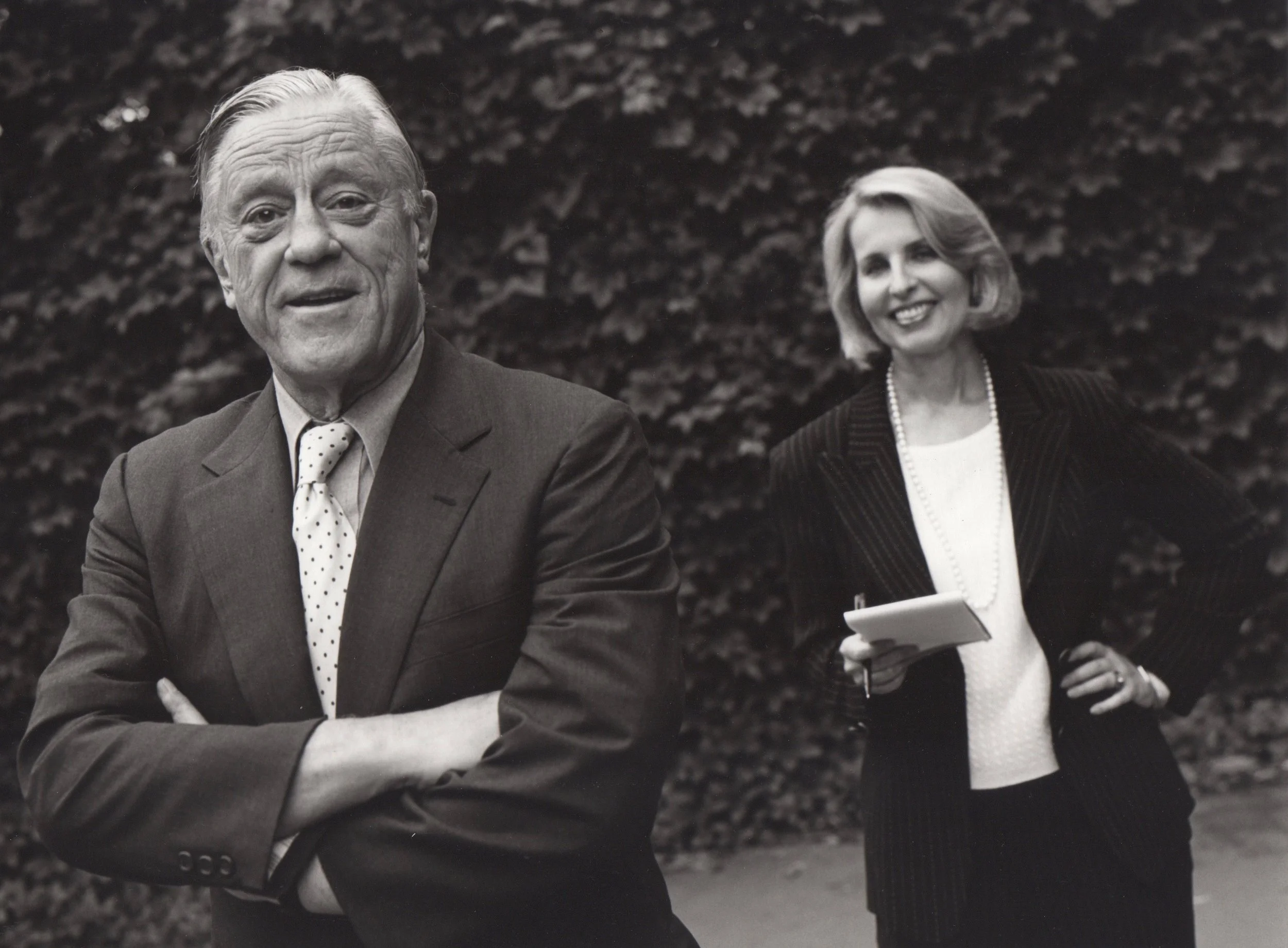 Ben Bradlee and Sally Quinn for Town & Country Magazine 