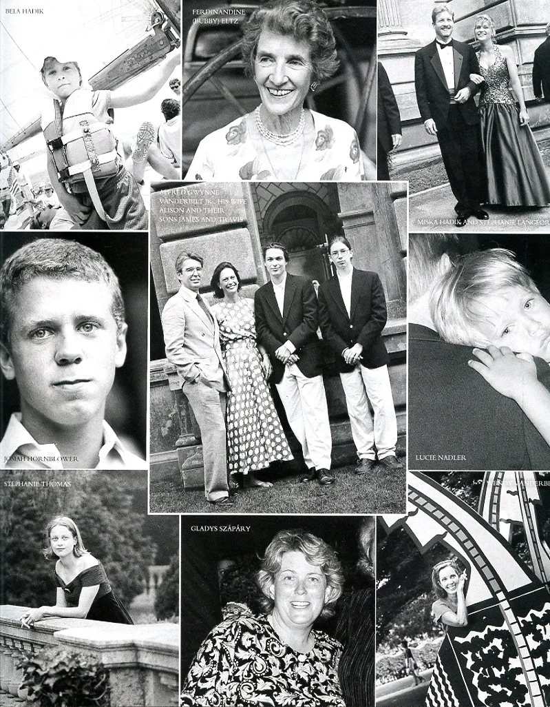 Vanderbilt family reunion as seen in Town & Country Magazine
