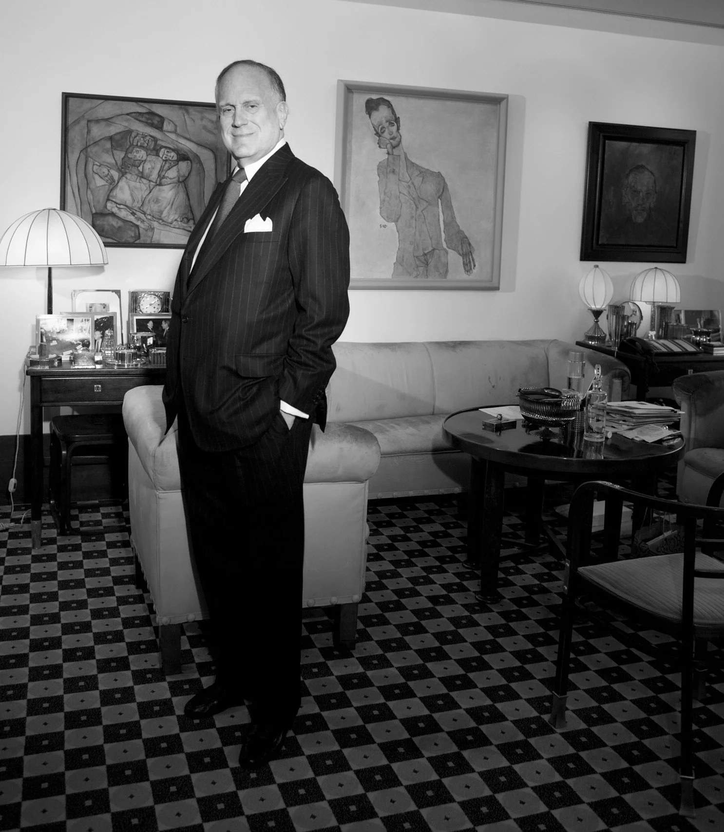 Ronald Lauder for Harper's Bazaar Art China Magazine 