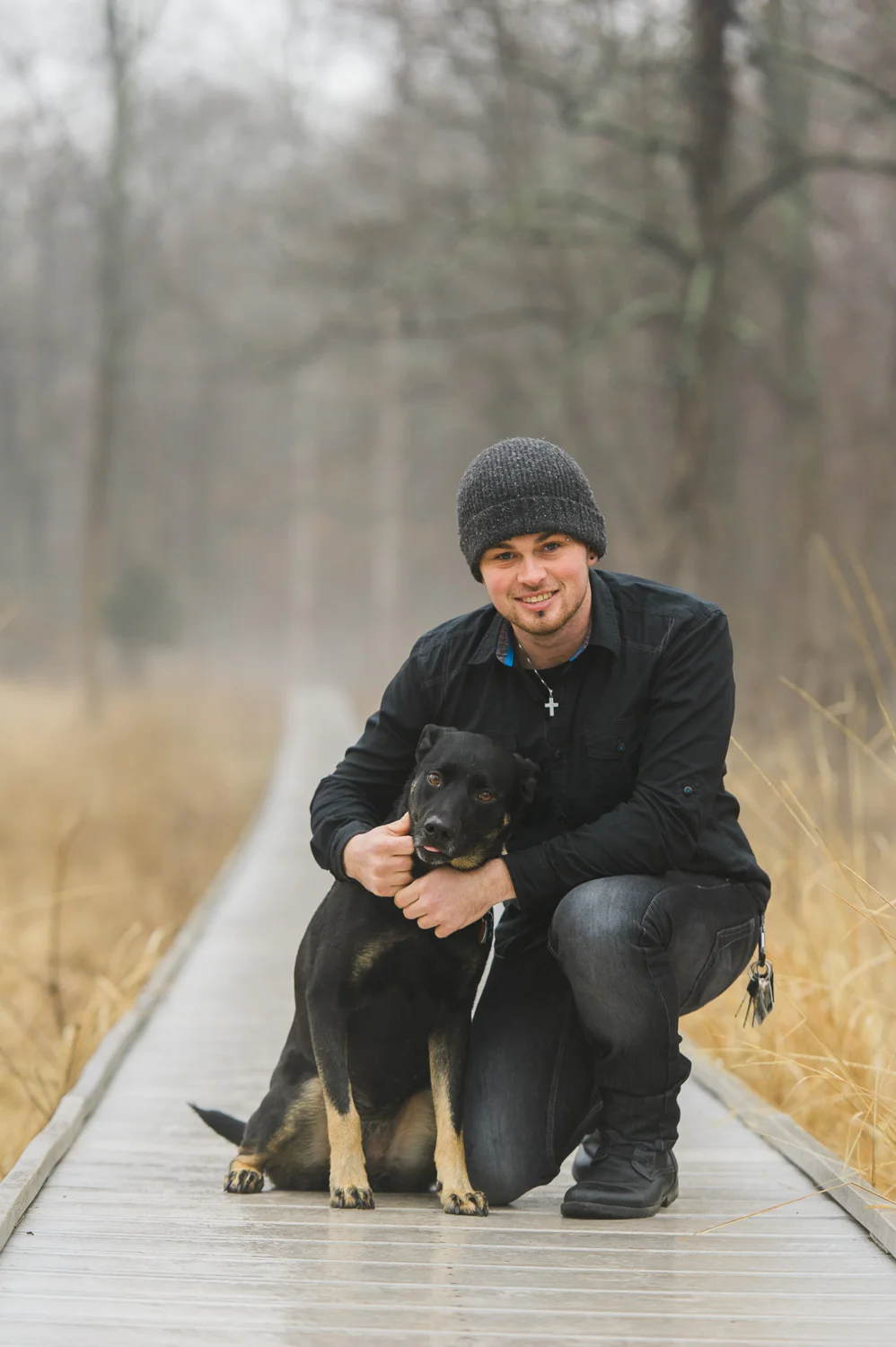 Jonathan and Disco Biscuit- A Manassas Battlefield, VA Portrait Session