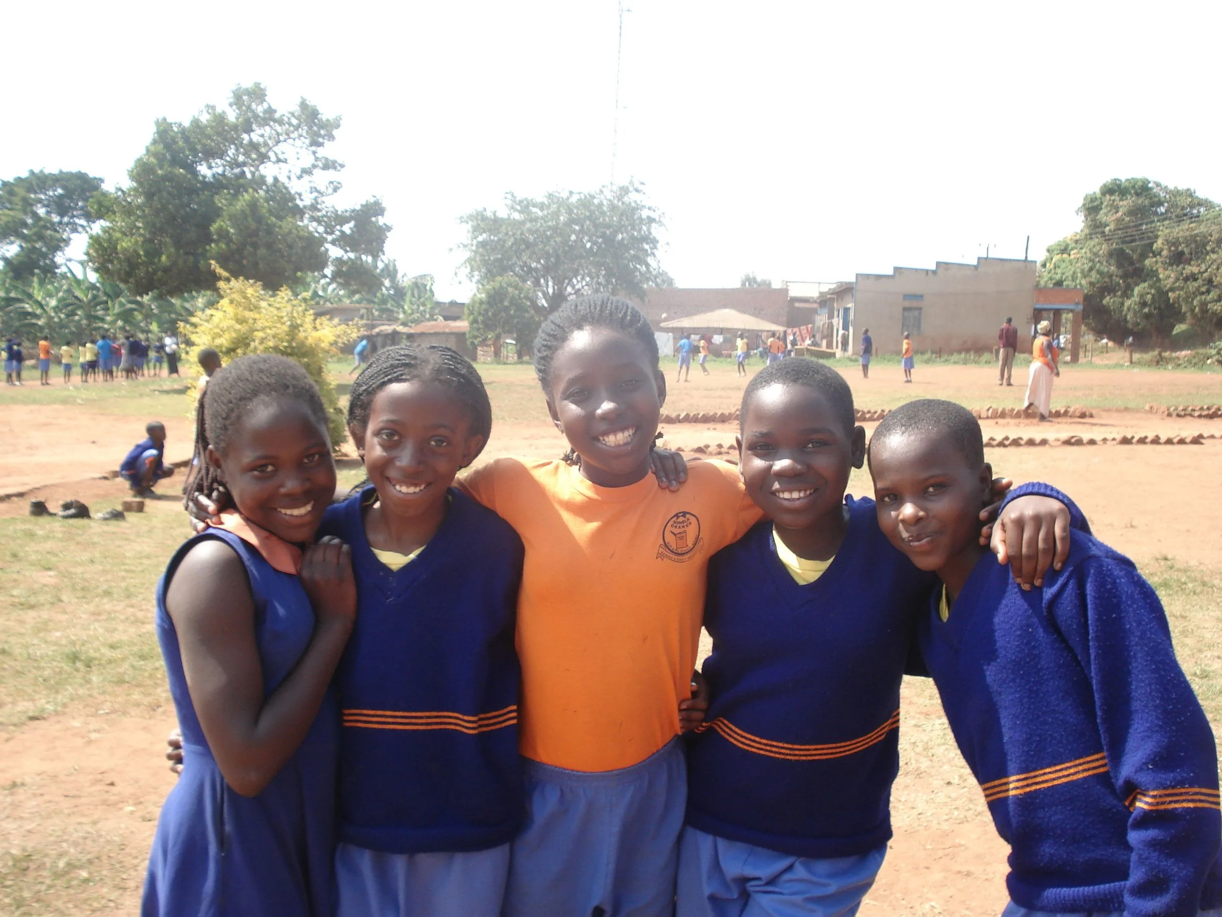 With quality education, these young ladies can begin to transform their community.