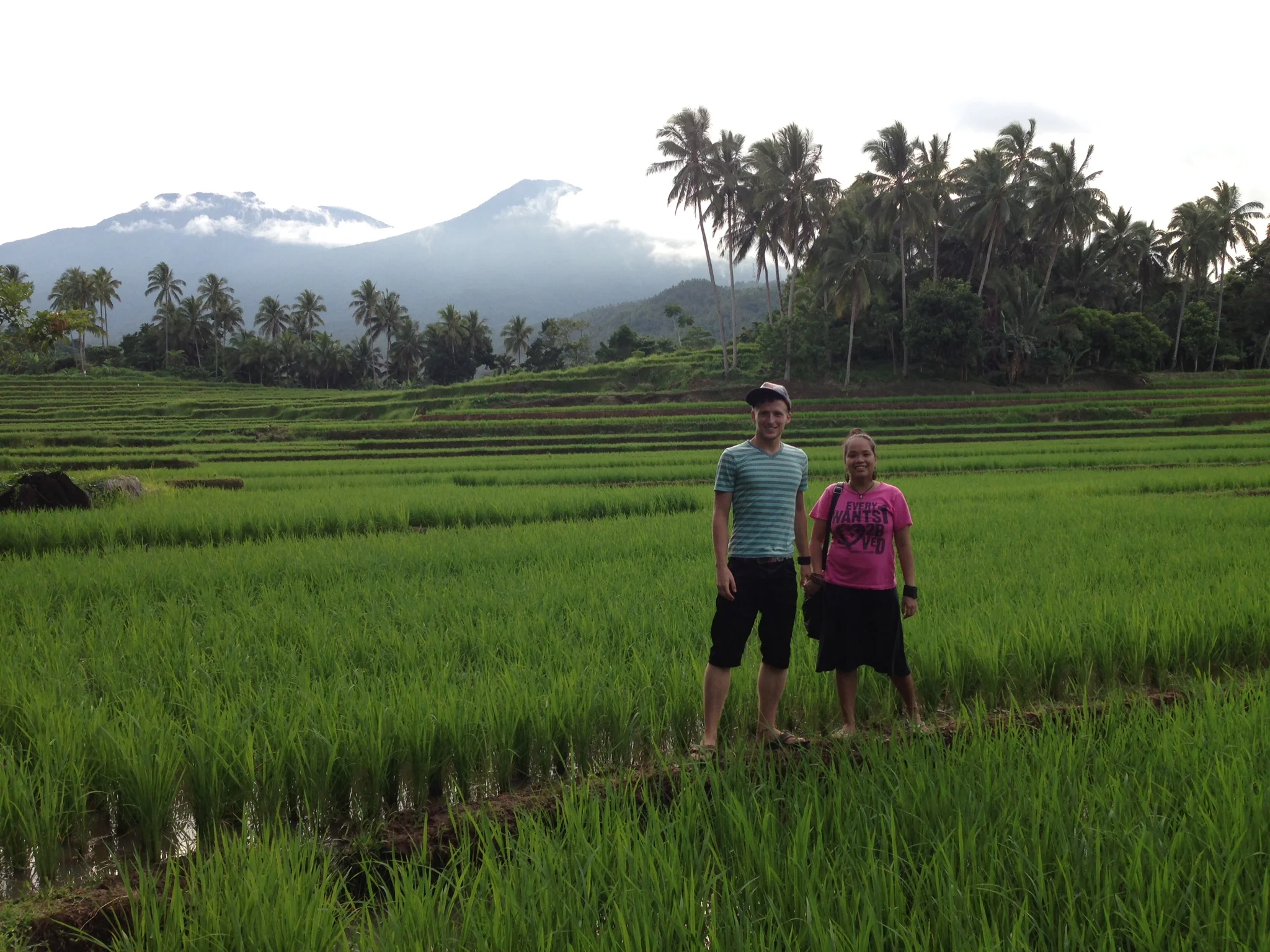 Rina enjoying a moment with her husband Clark whom she married in March. The two live in Luzon where they serve together regularly at a clinic educating children. They are also accompanying our team in their mission endeavors over the course of the next few months.