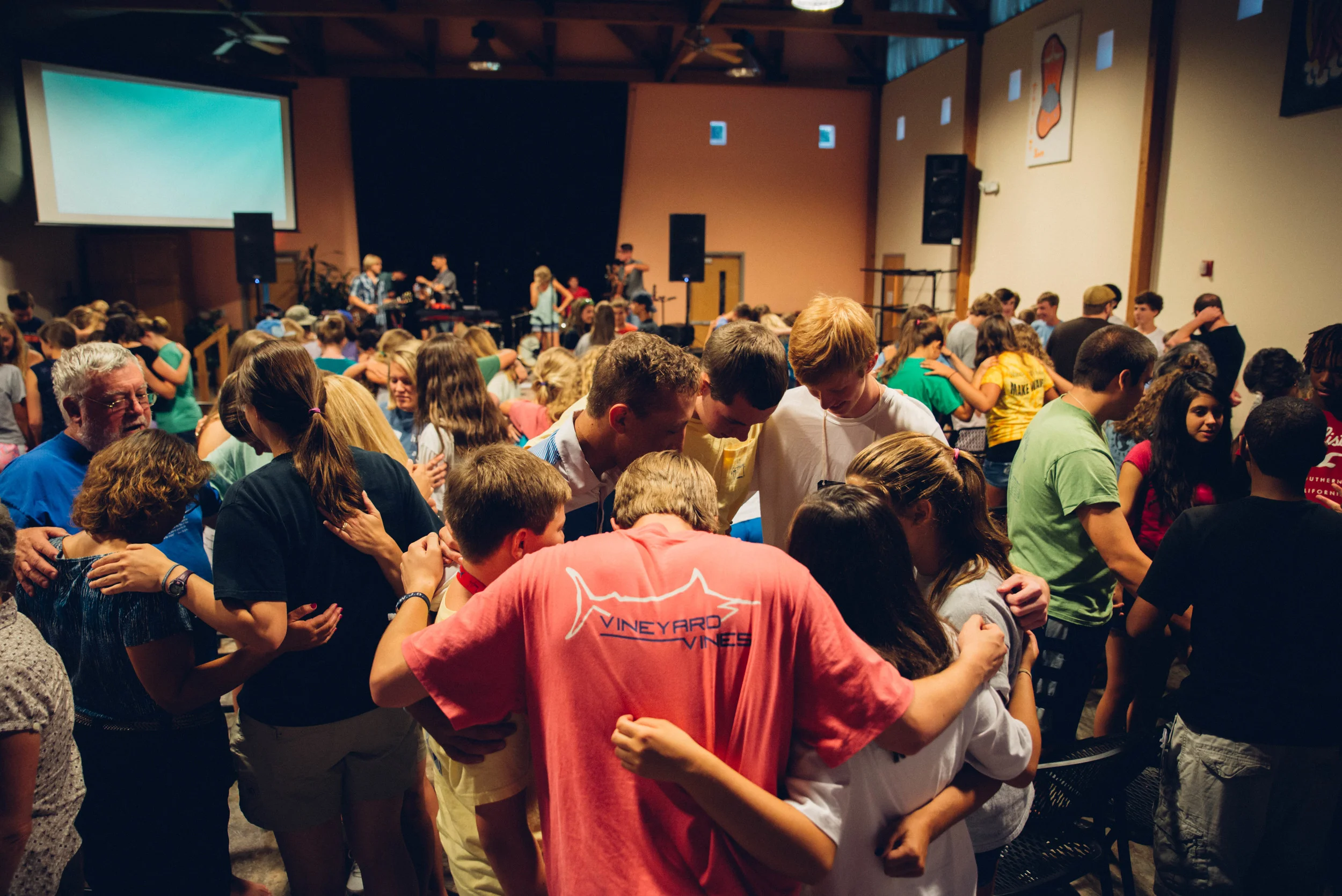 Students participate in worship and bible study twice daily during SLAM service weeks. Young people not only engage in practical service, but are daily challenged in their spiritual walk. They are reminded that love of God and care for those in need go hand-in-hand. 