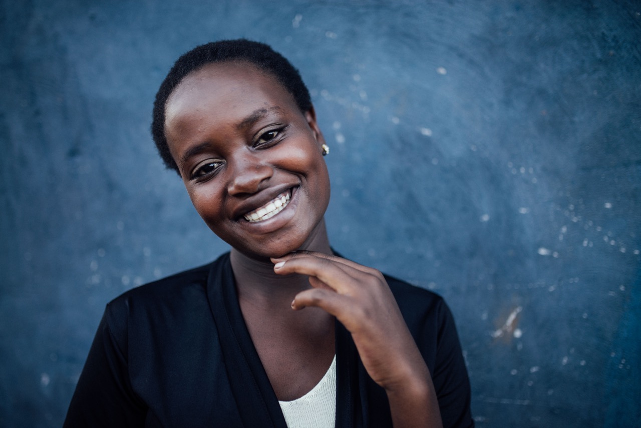 Flavia, student at Institute for G.O.D. E.A. 