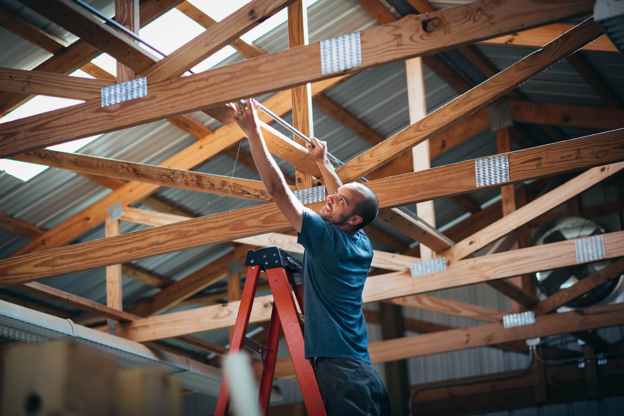 Plans and renovations are already underway to transform our workshop, storage and offices into a much needed community center.