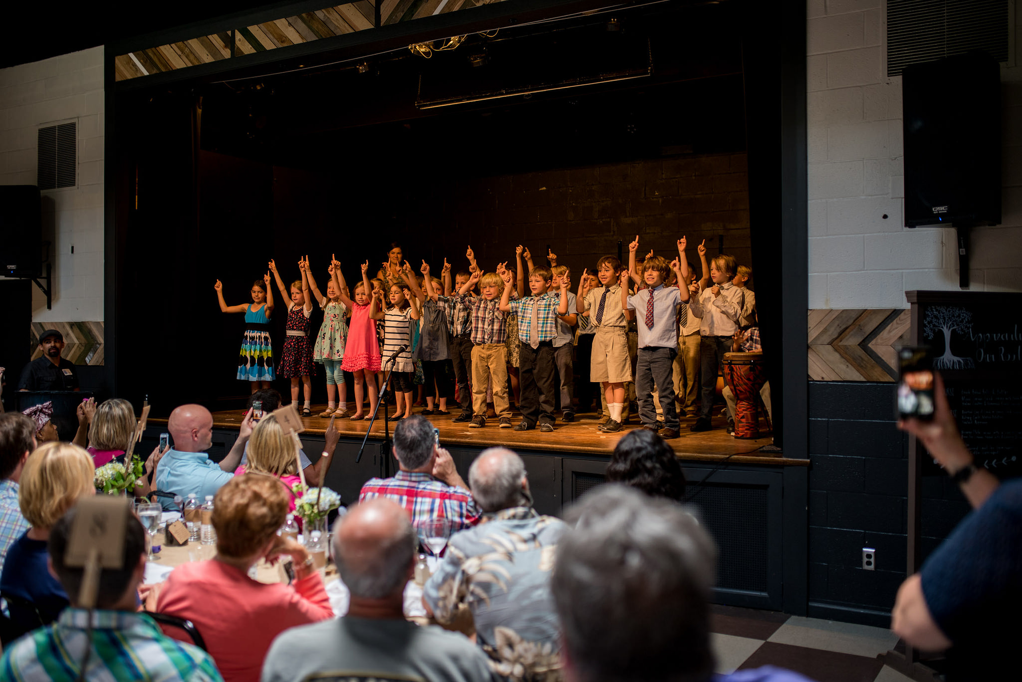 Each class performed a musical number that they learned from a variety of classes, from Anatomy to Gardening to Bible. 