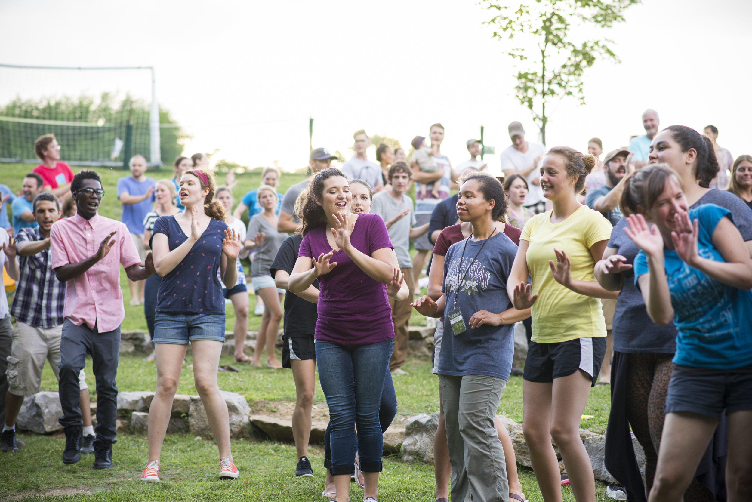 The South East Asia band taught the audience dance moves to their song about finding contentment in Jesus (sung in Tagolog). 
