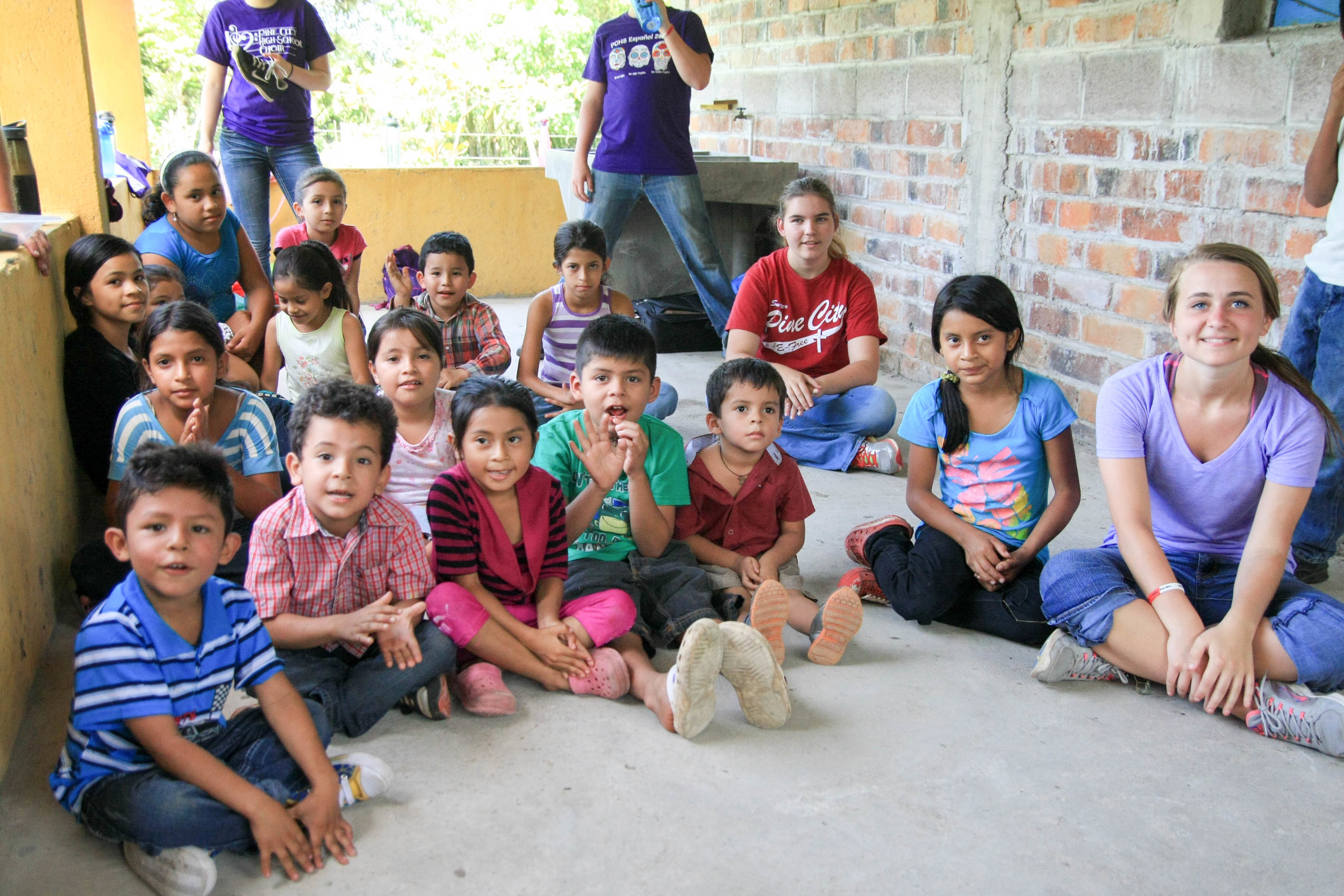 Many hours have been put towards running day camps for children in the area. 