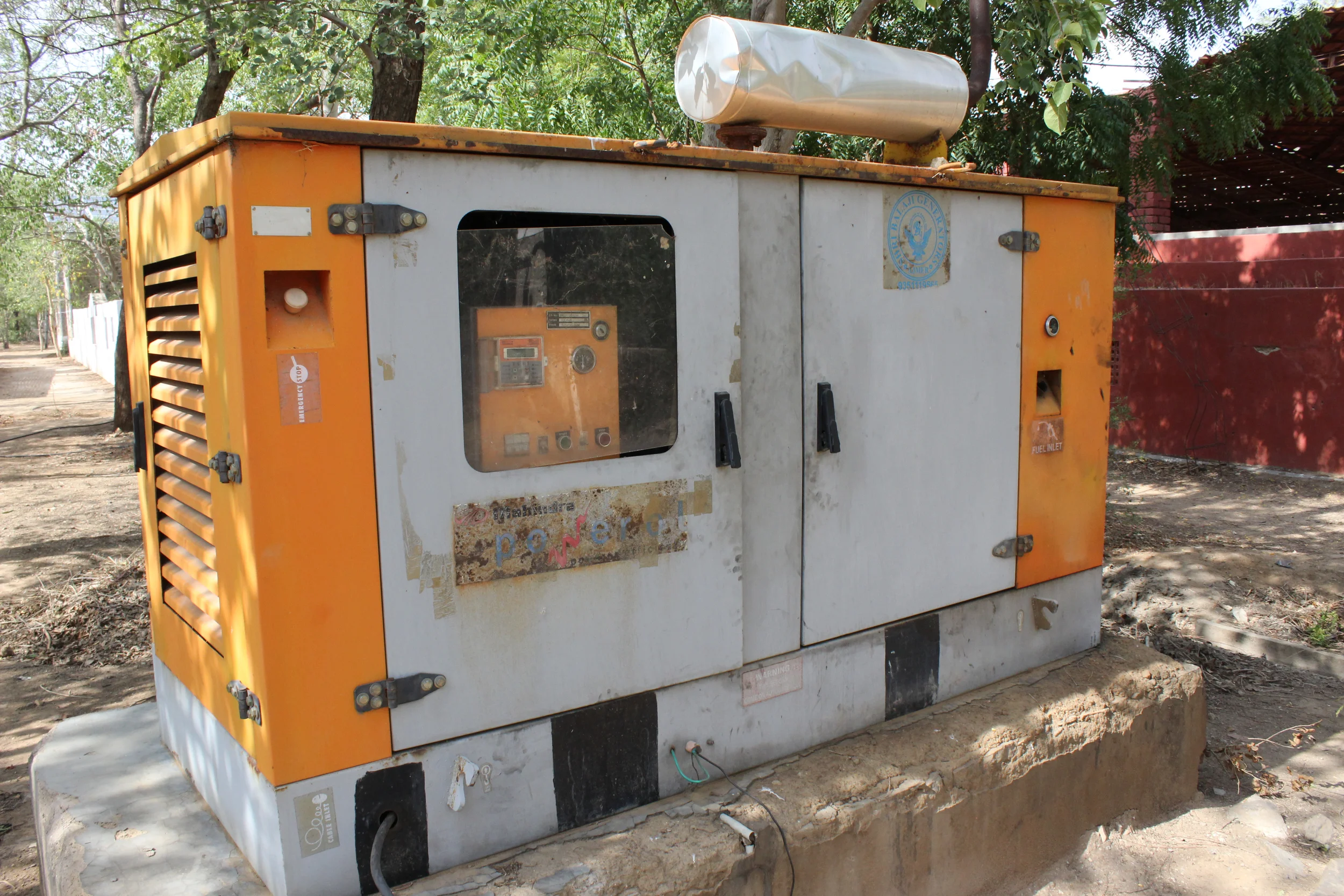 In areas where electrical utilities are unavailable, large diesel and kerosene generators serve as substitutes. These units are expensive to purchase, operate, and maintain. Fuel itself is expensive (1 liter of diesel costs 25% of the daily wages of a laborer) and often requires traveling miles to acquire.