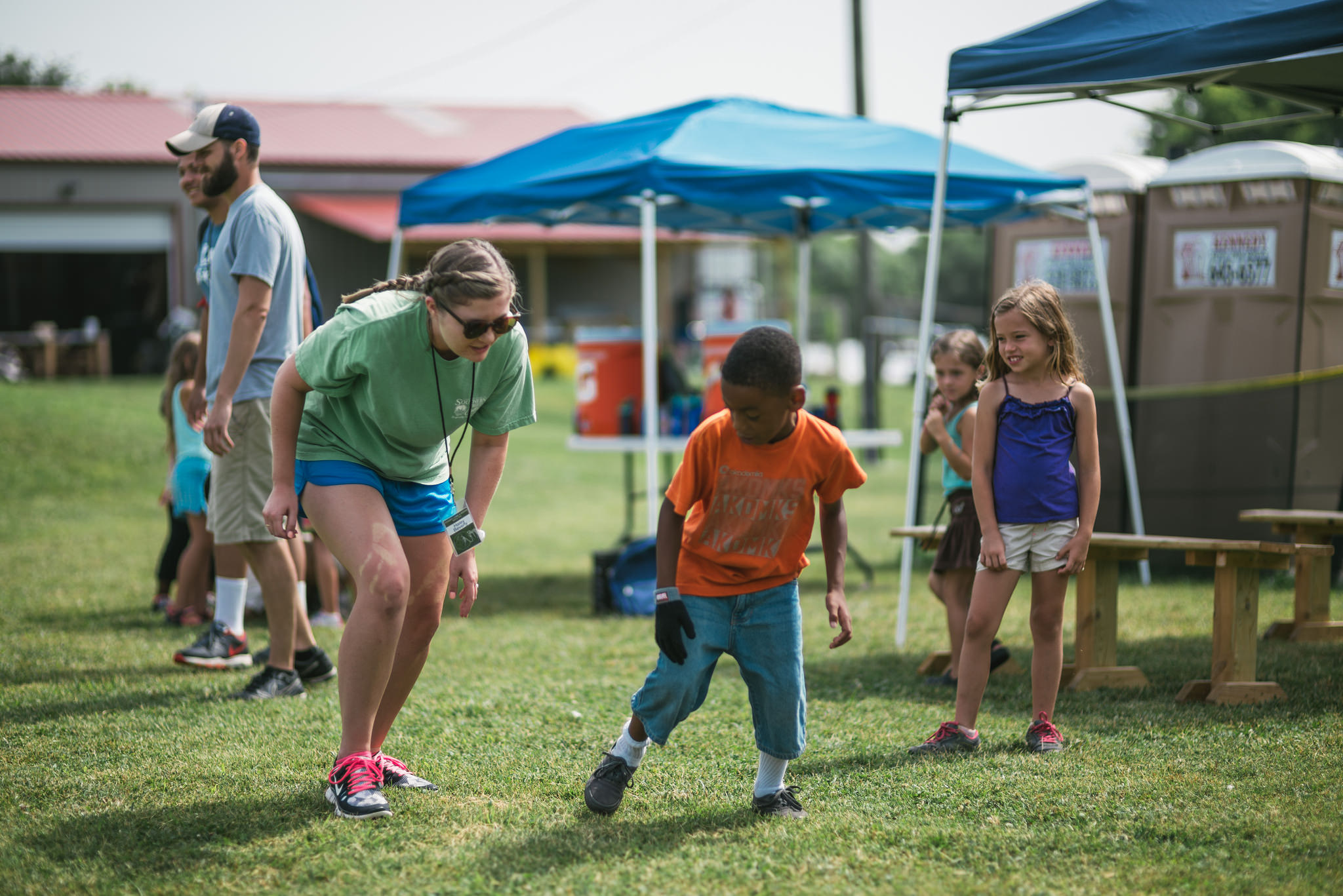 Kids built picnic tables, harvested vegetables, sewed their own dresses, recorded their own songs, and so much more. It was an awesome summer. We know because they haven't realized it's over! 