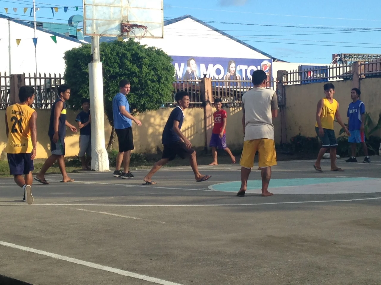Our team visited the local rehabilitation center where the Millers work with youth on a weekly basis. 