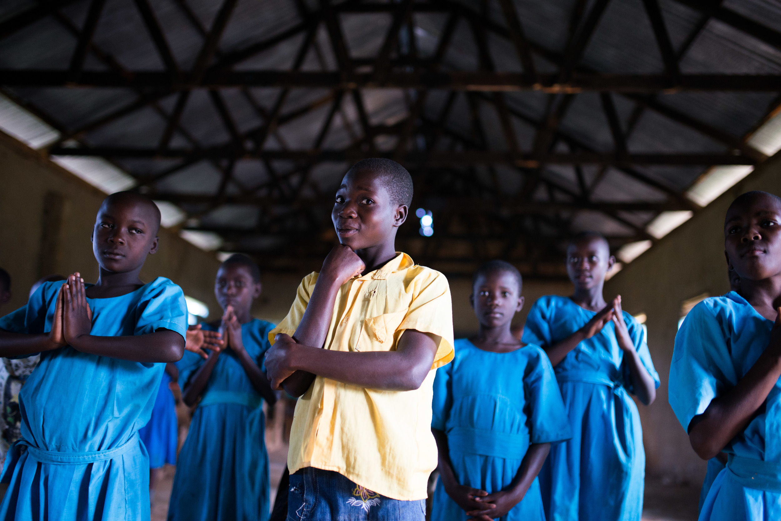 We offered both dance and drama workshops to the campers. A group of older girls learned a dance routine during the week.
