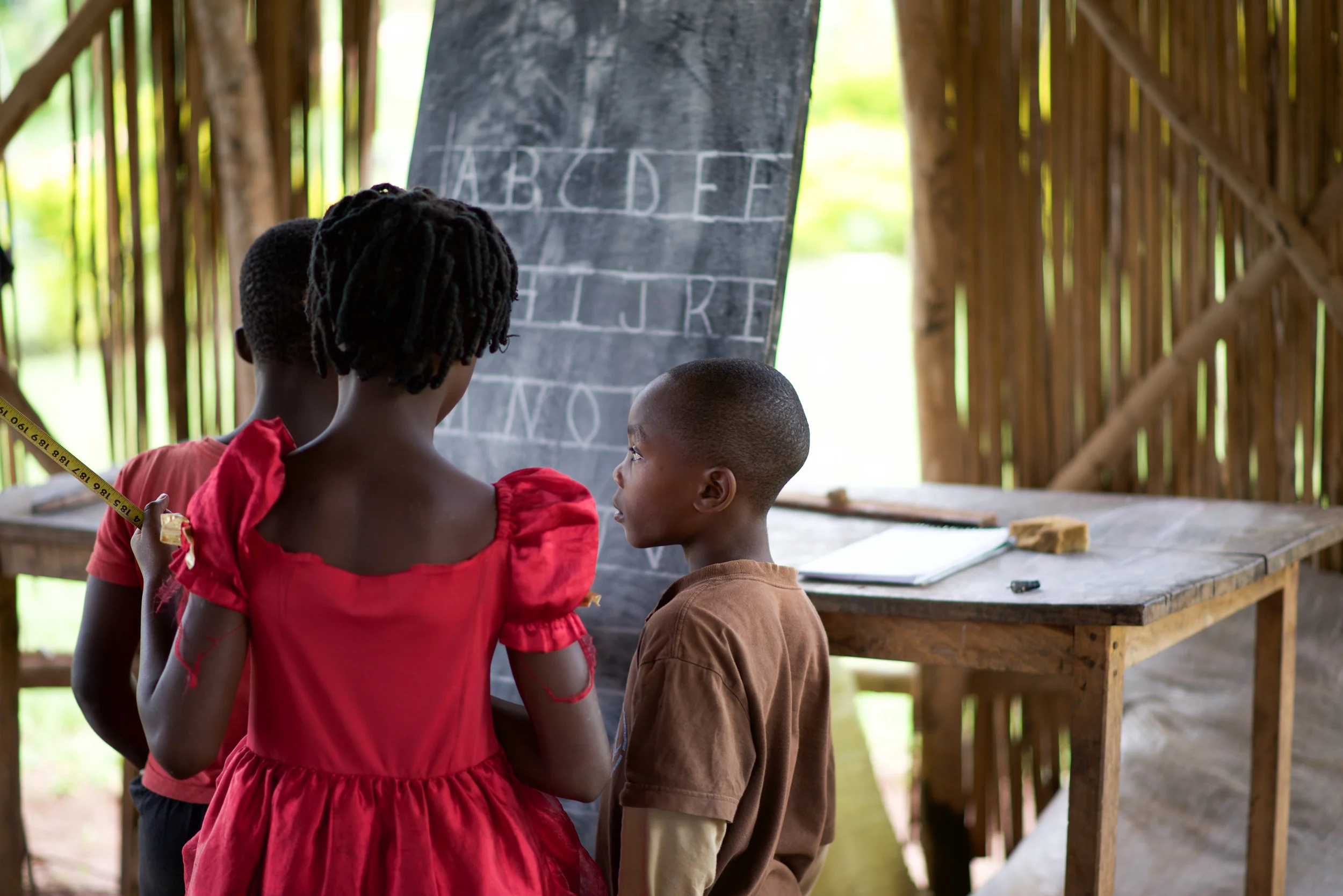 The kids are getting extra lessons in to make sure they return to school with sharp minds. Thank you to those of you who support these children with school fees!